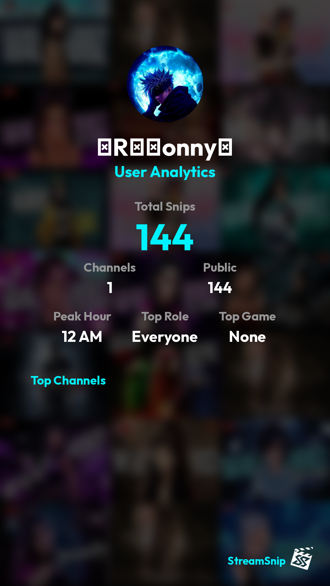 Stats Share Card