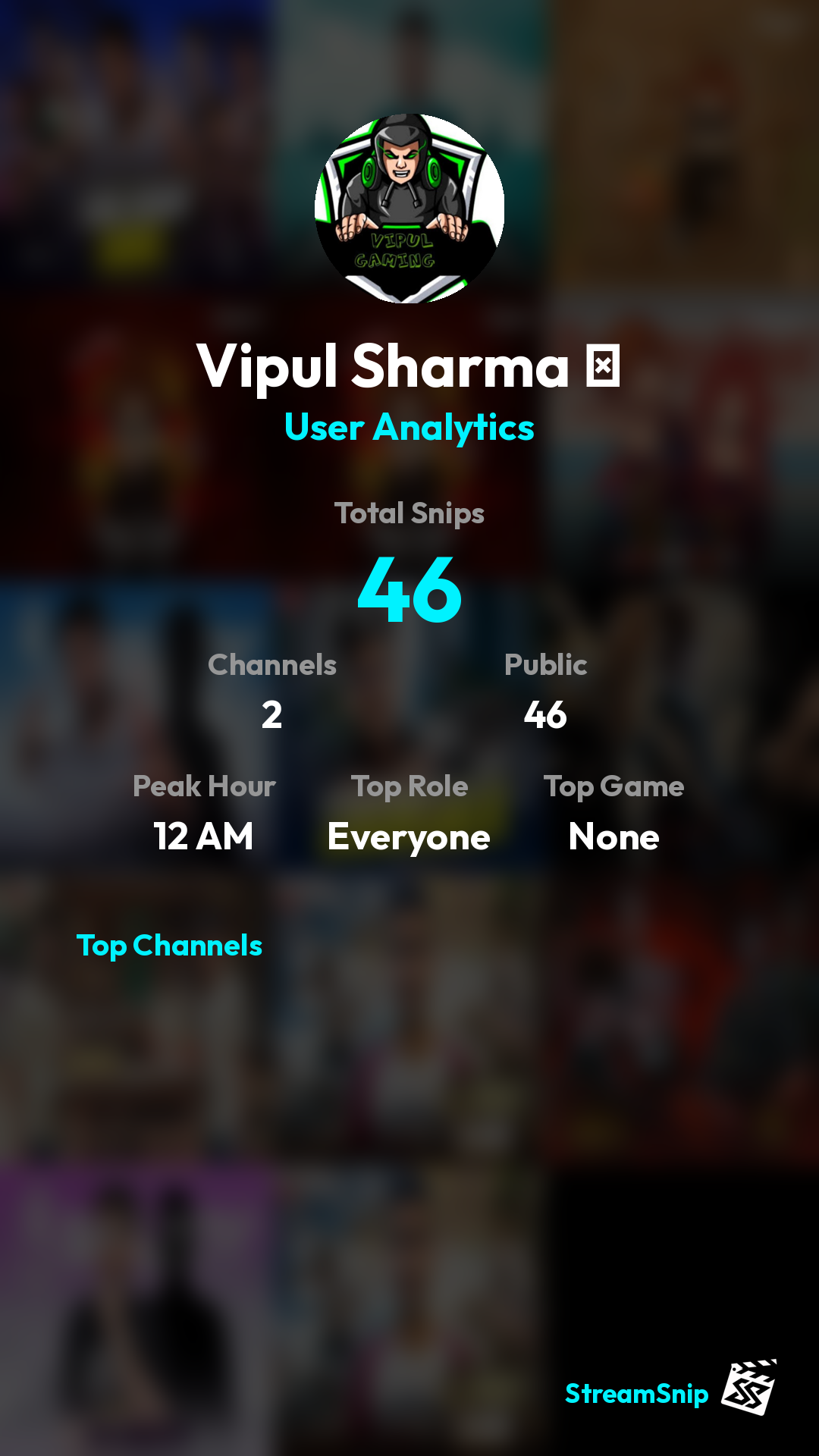 Stats Share Card