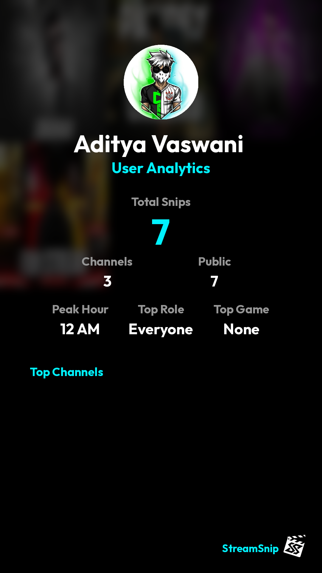 Stats Share Card