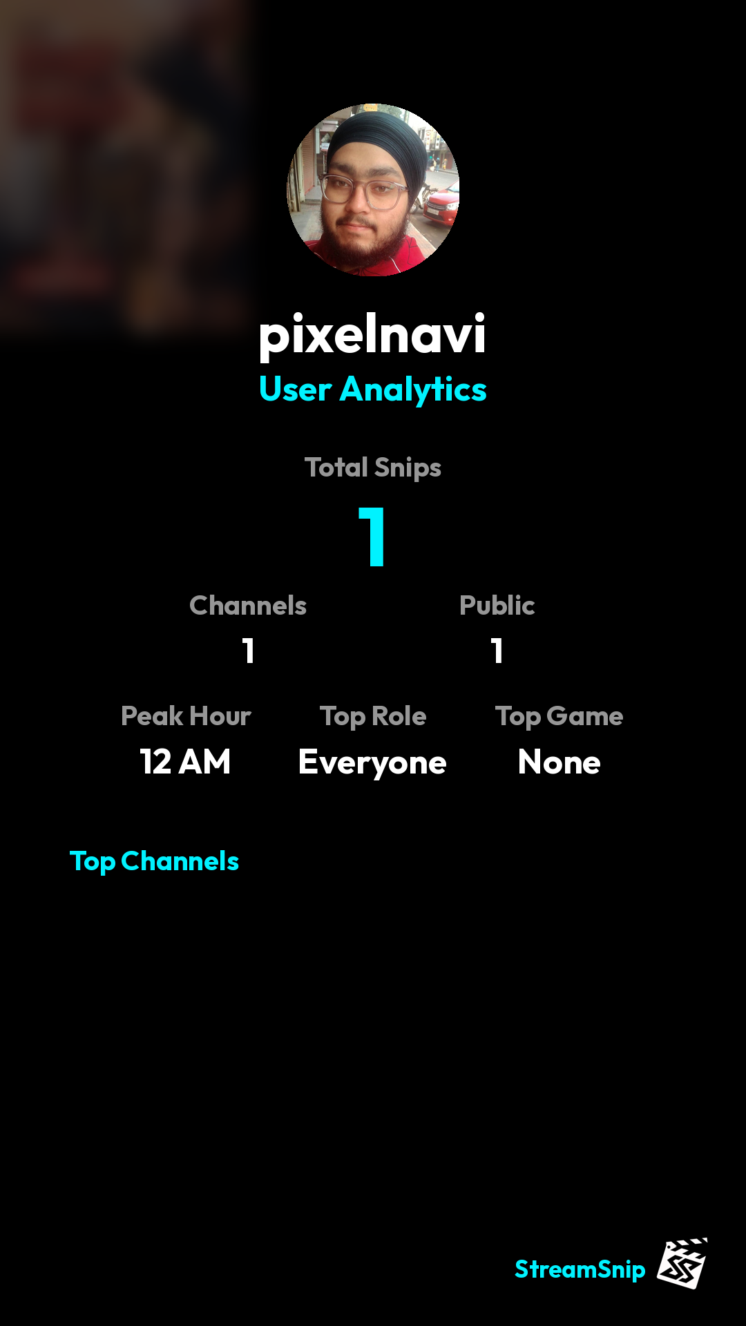 Stats Share Card
