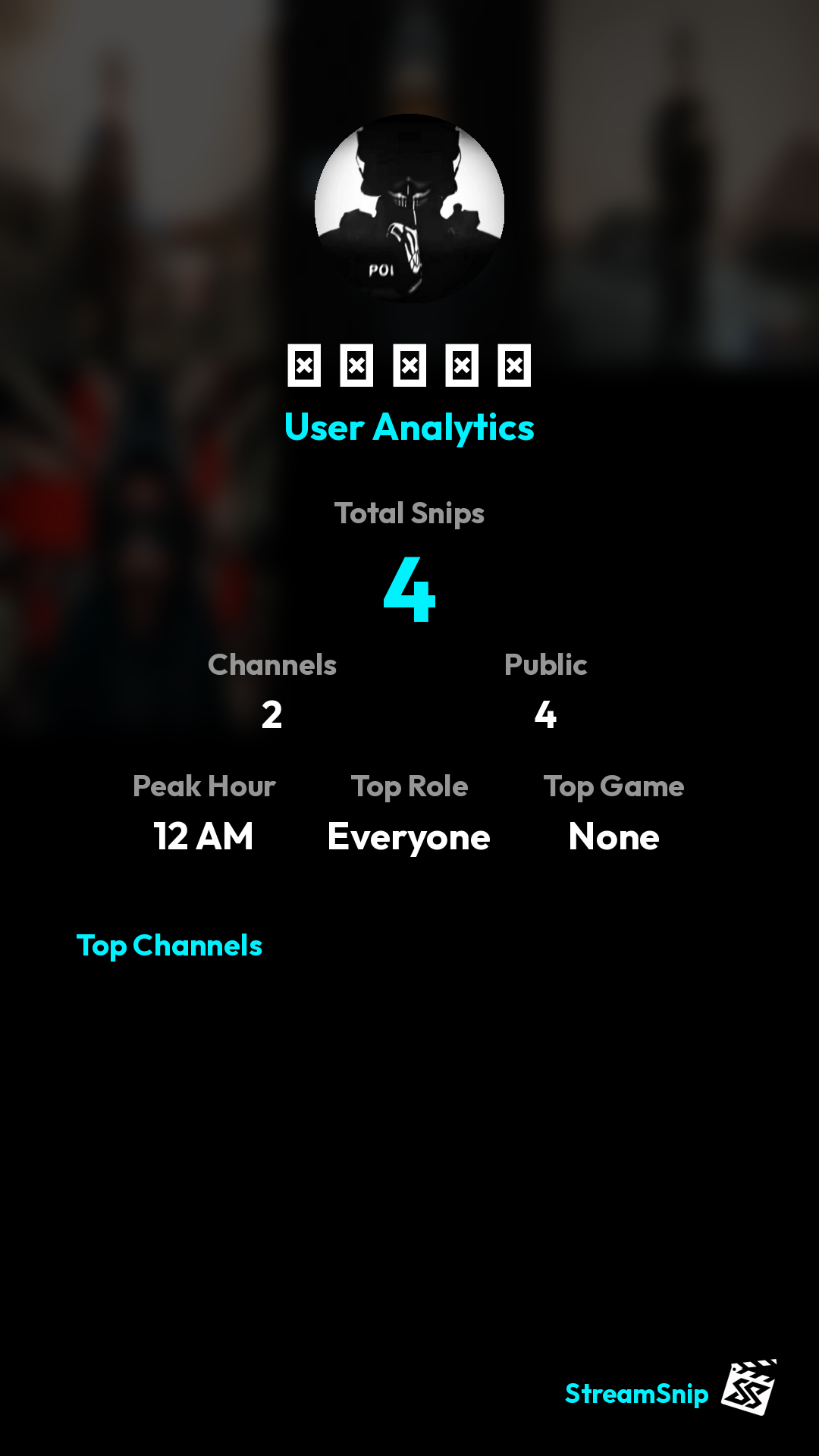 Stats Share Card
