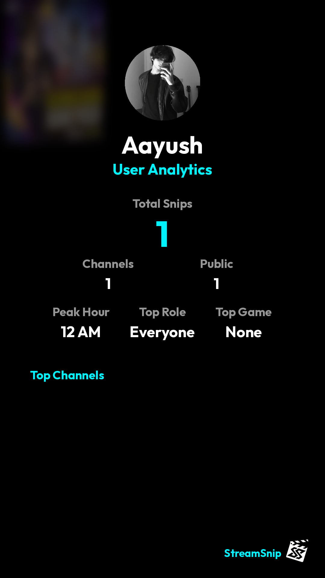 Stats Share Card