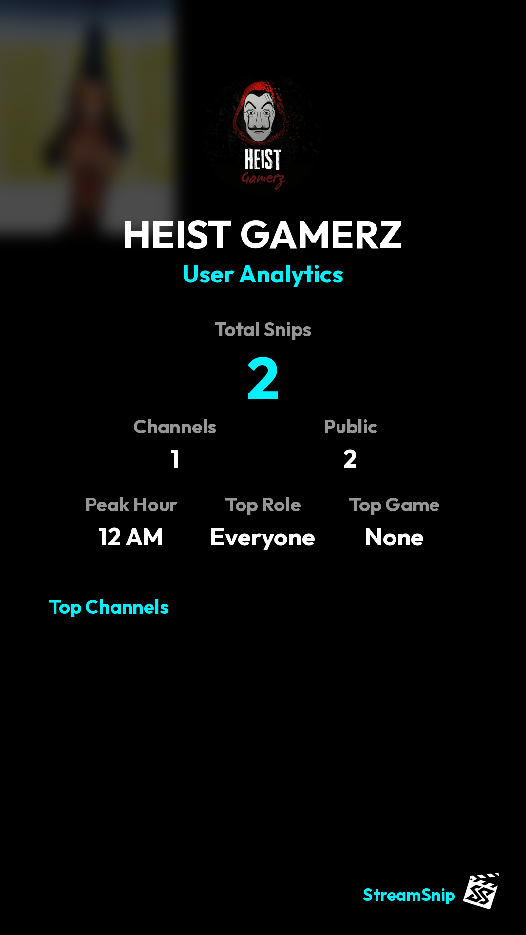 Stats Share Card