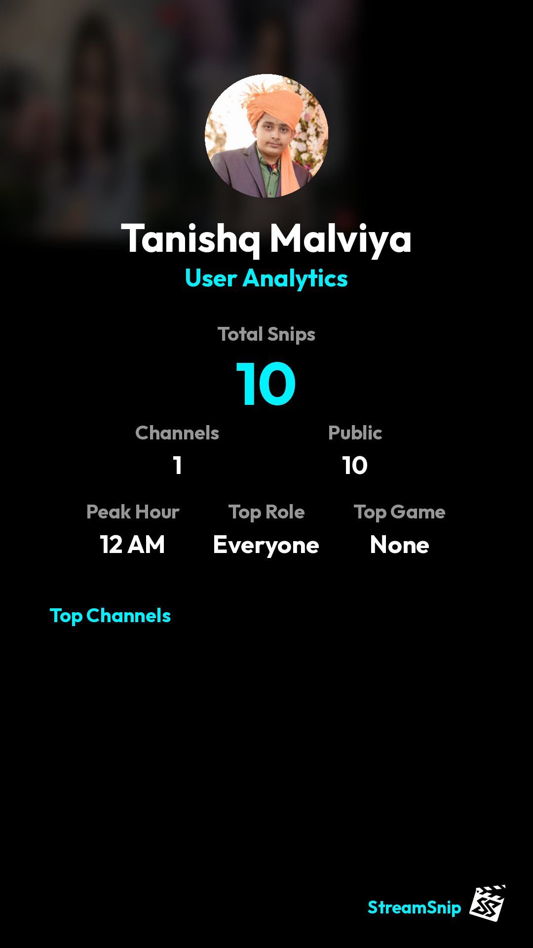 Stats Share Card
