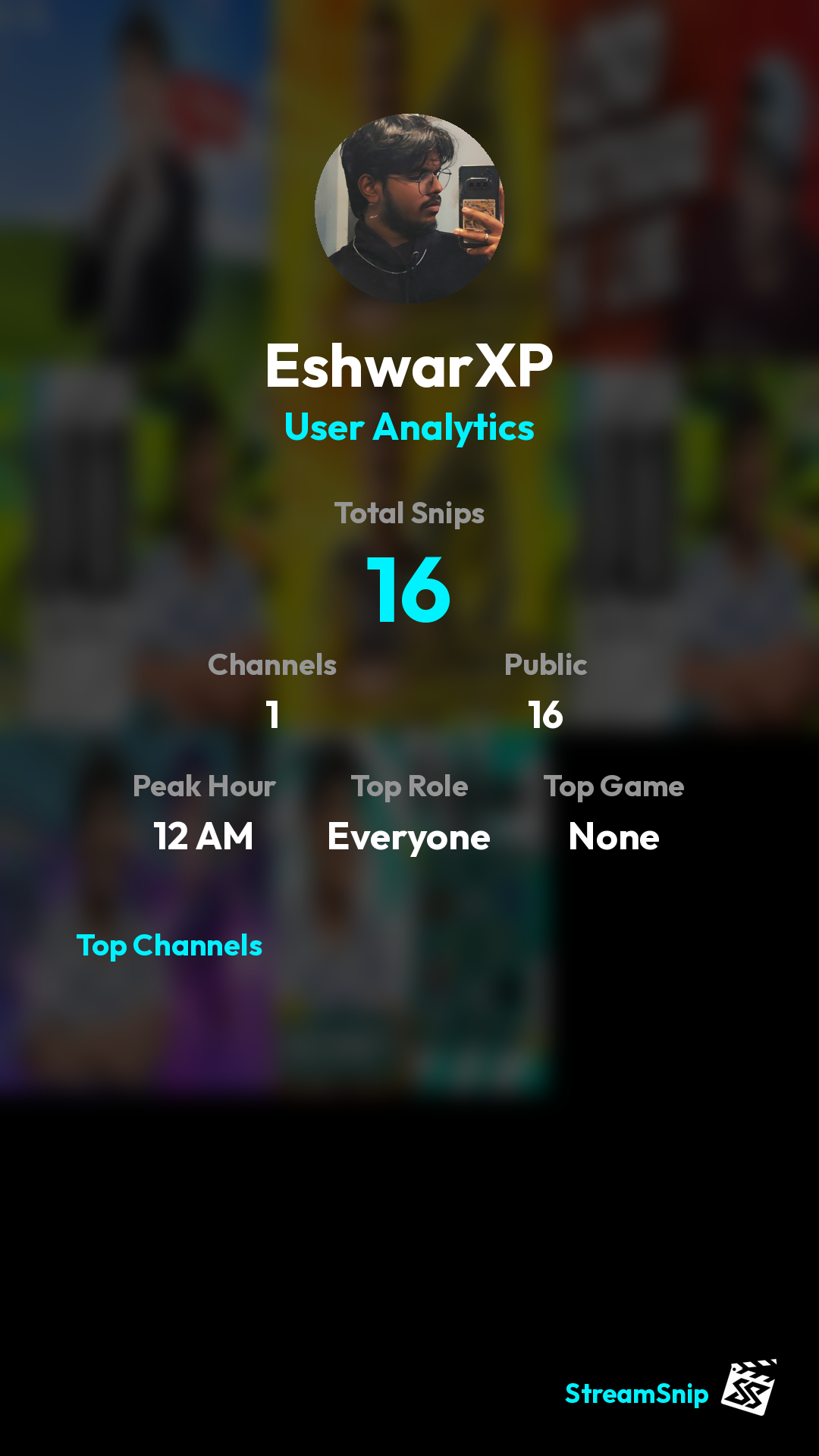 Stats Share Card