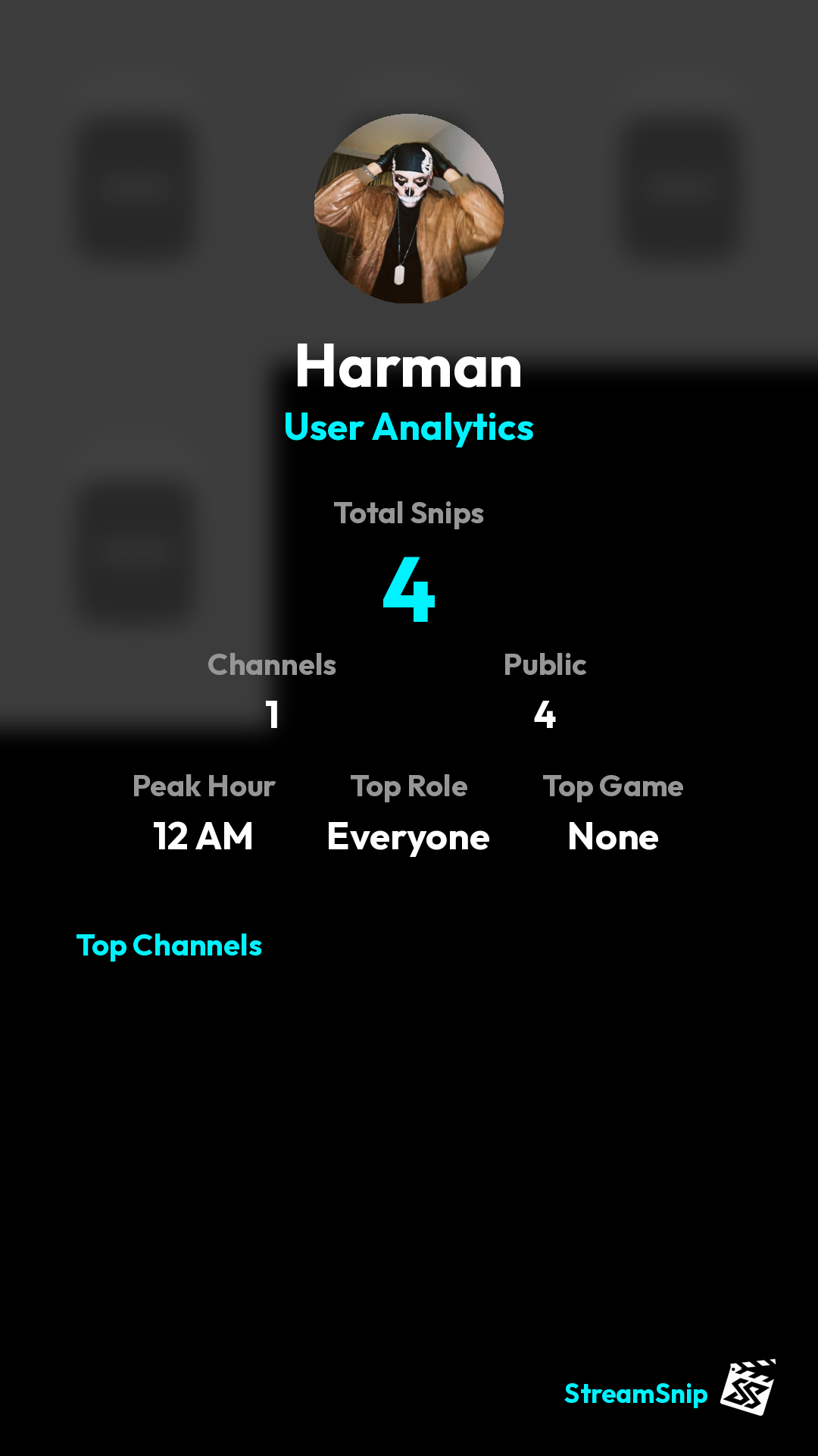 Stats Share Card