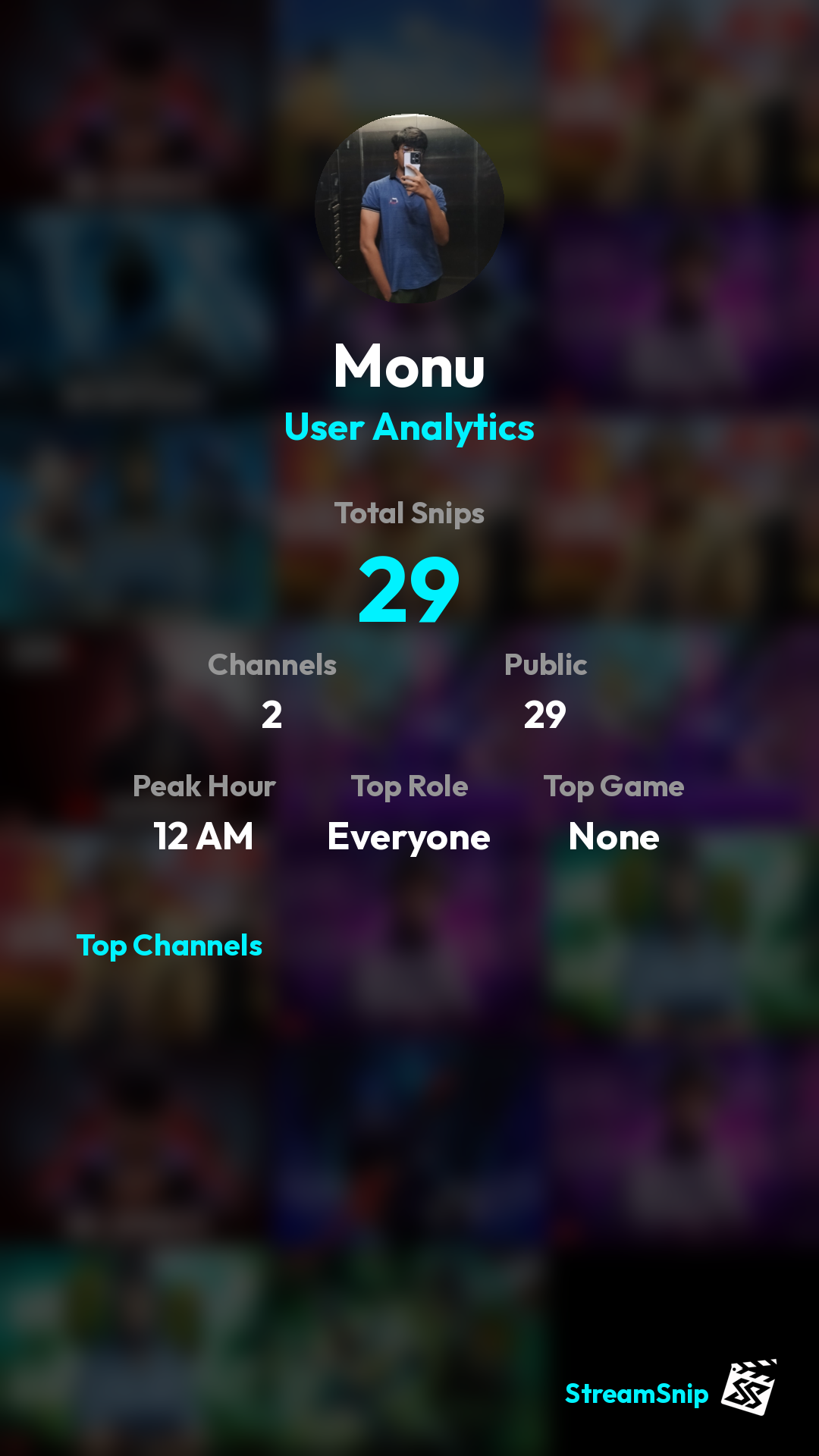 Stats Share Card