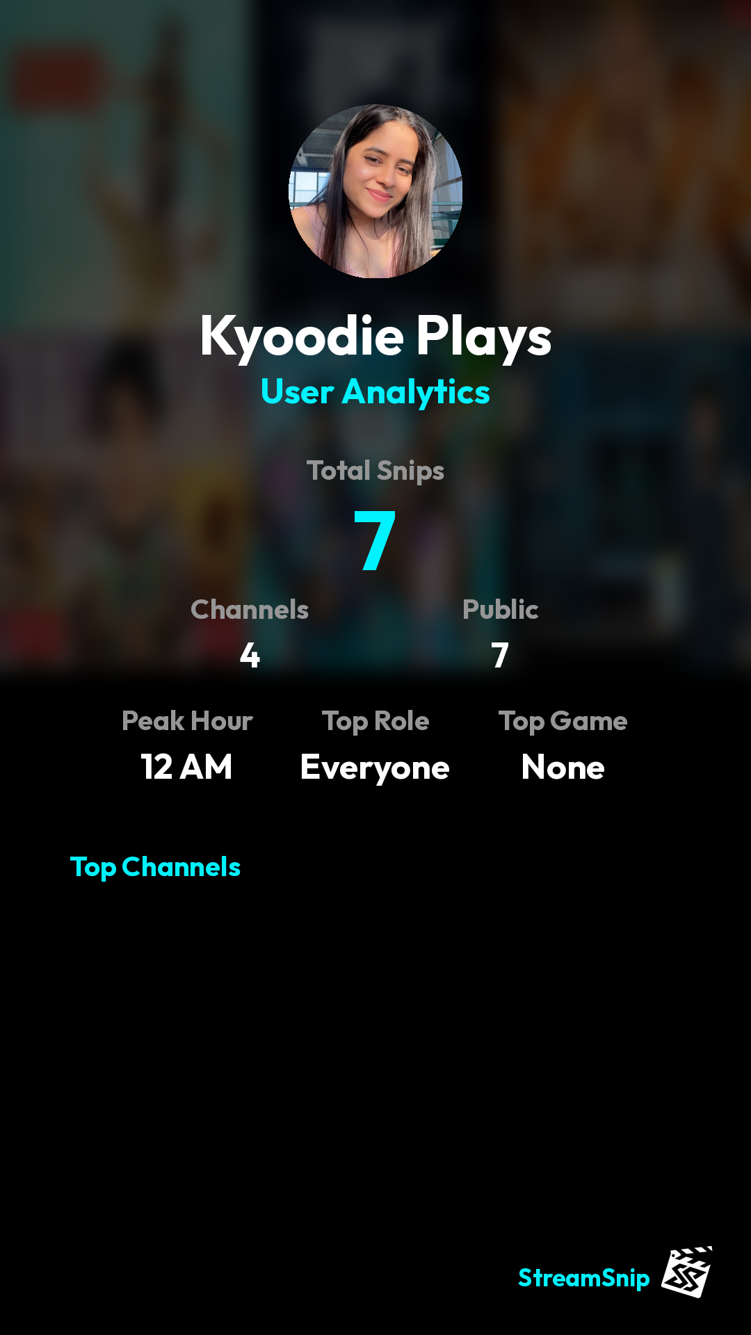Stats Share Card