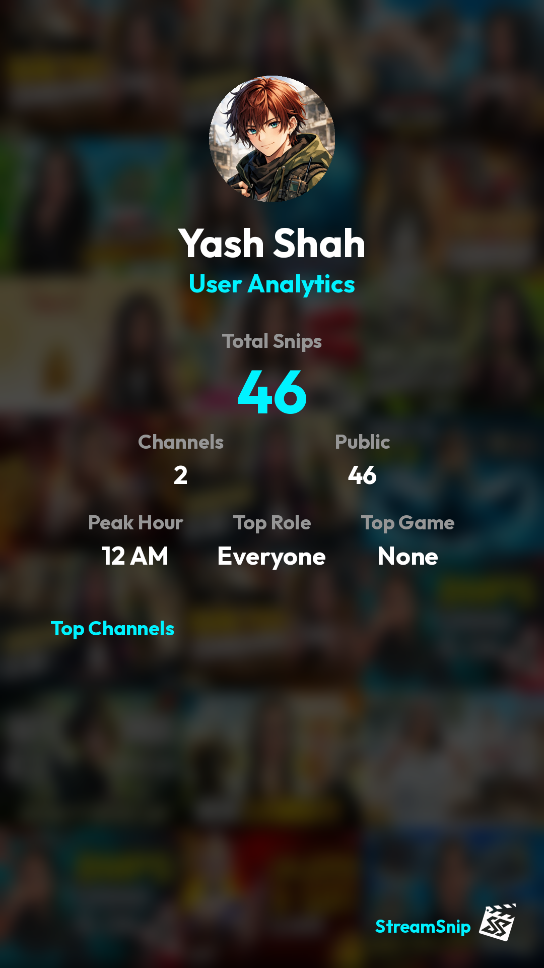 Stats Share Card