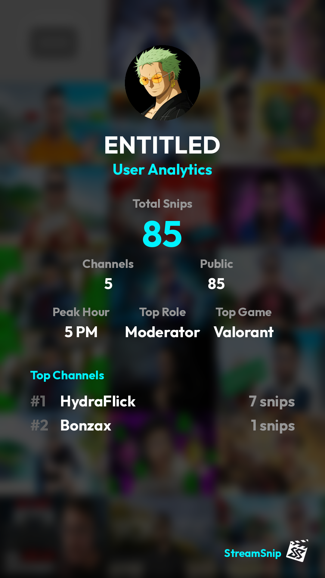 Stats Share Card