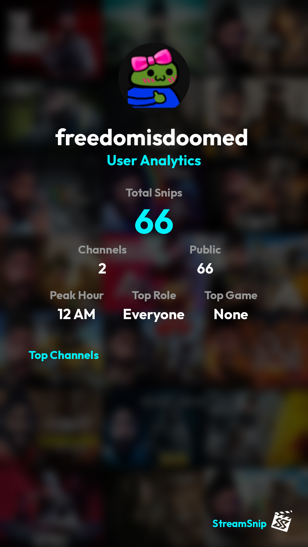 Stats Share Card