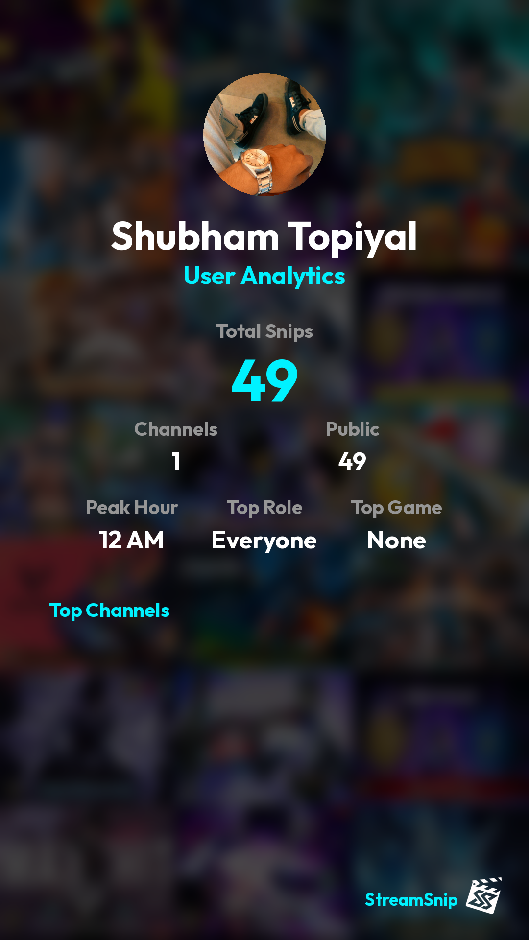 Stats Share Card