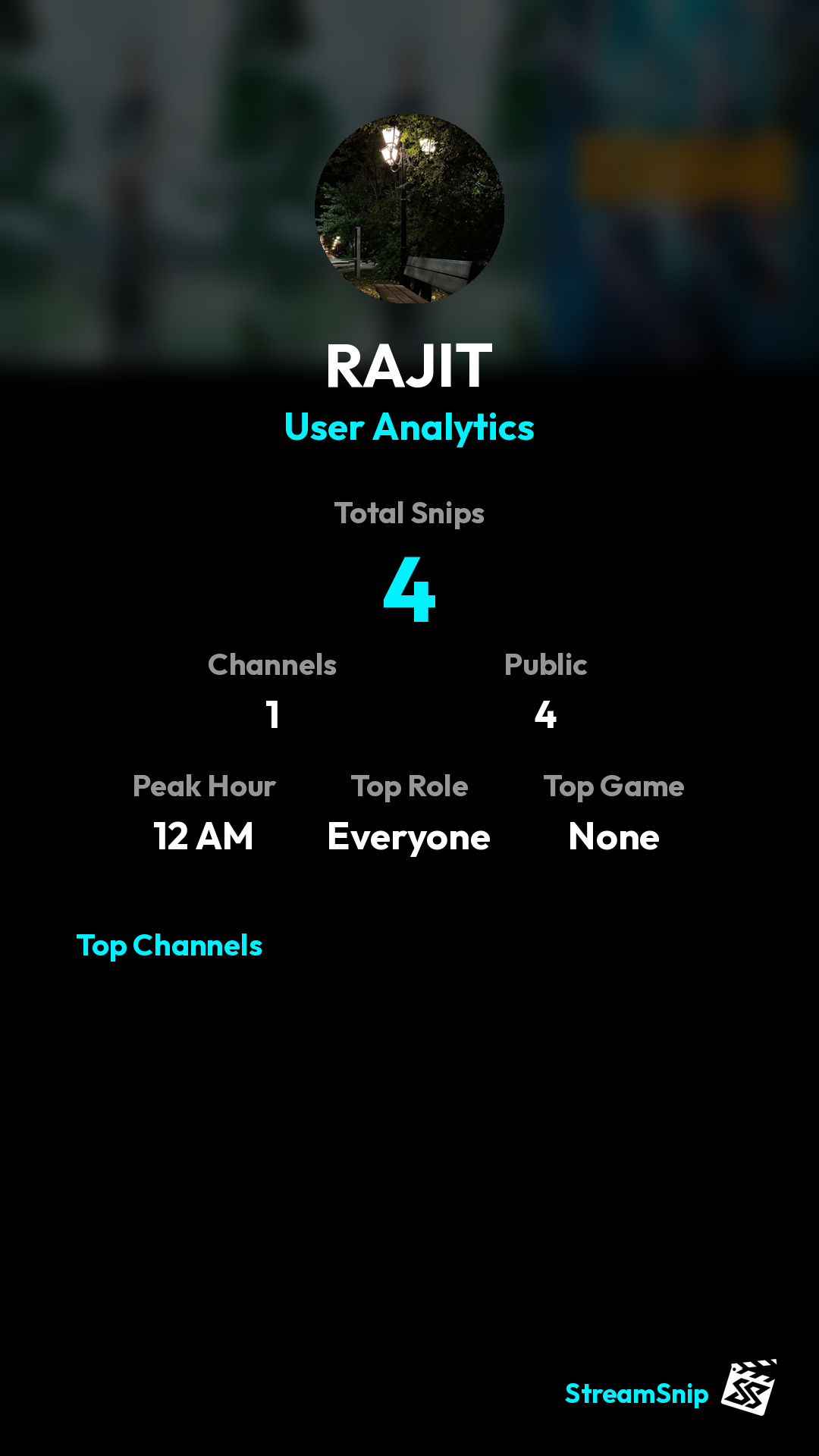 Stats Share Card