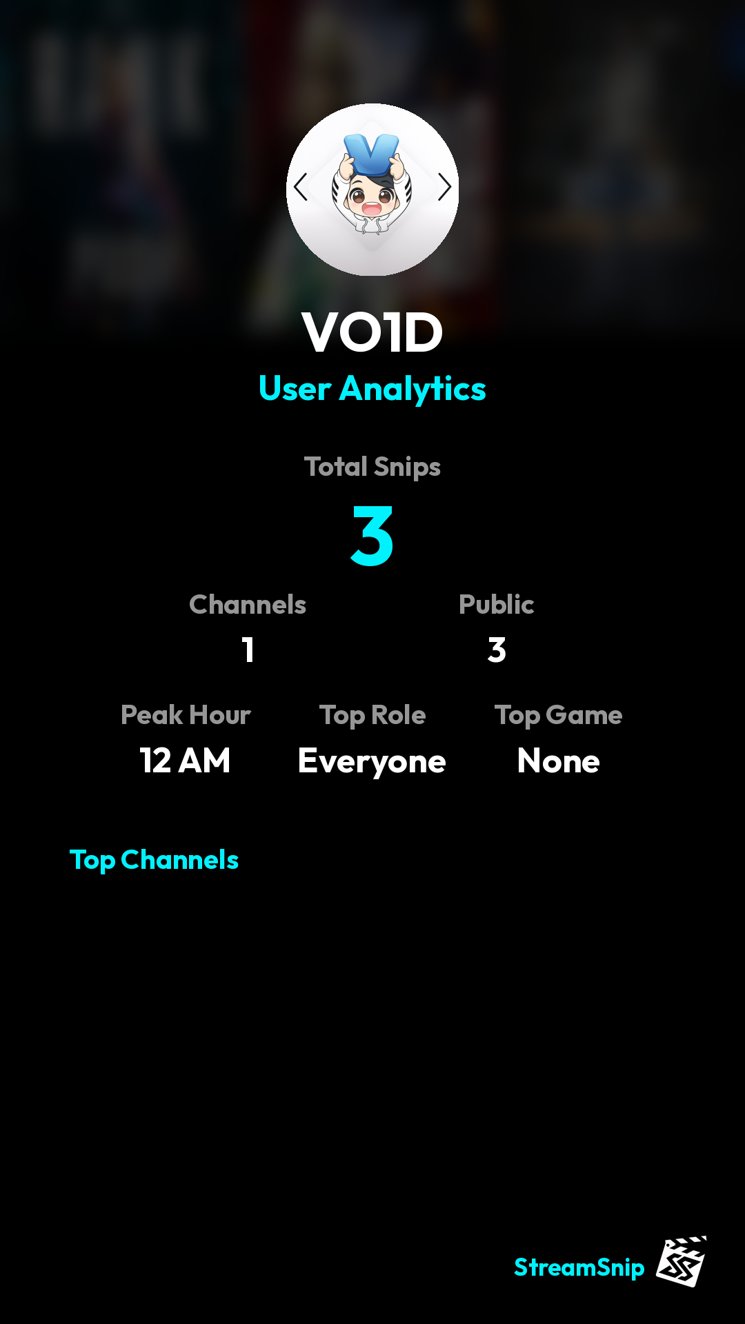 Stats Share Card