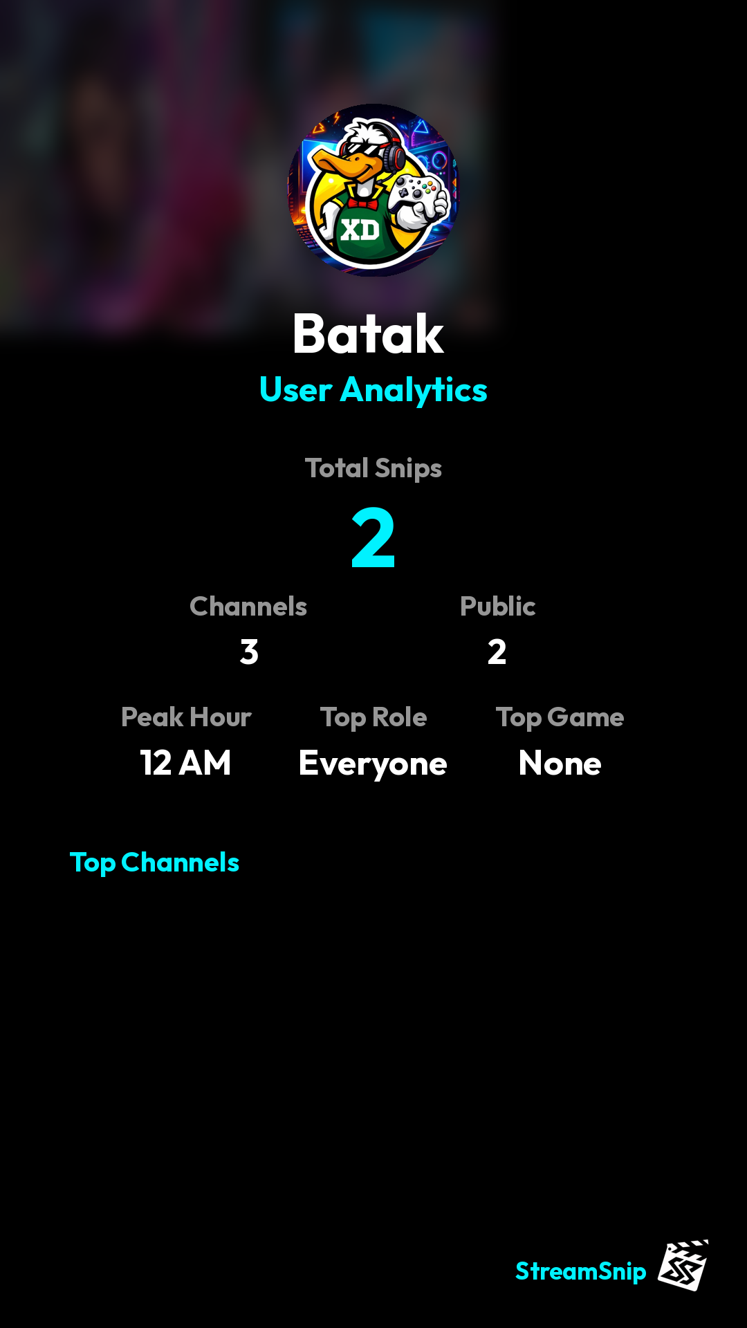 Stats Share Card