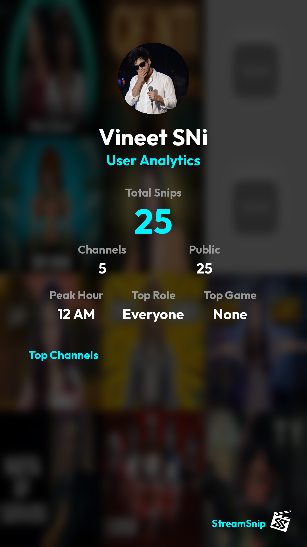 Stats Share Card