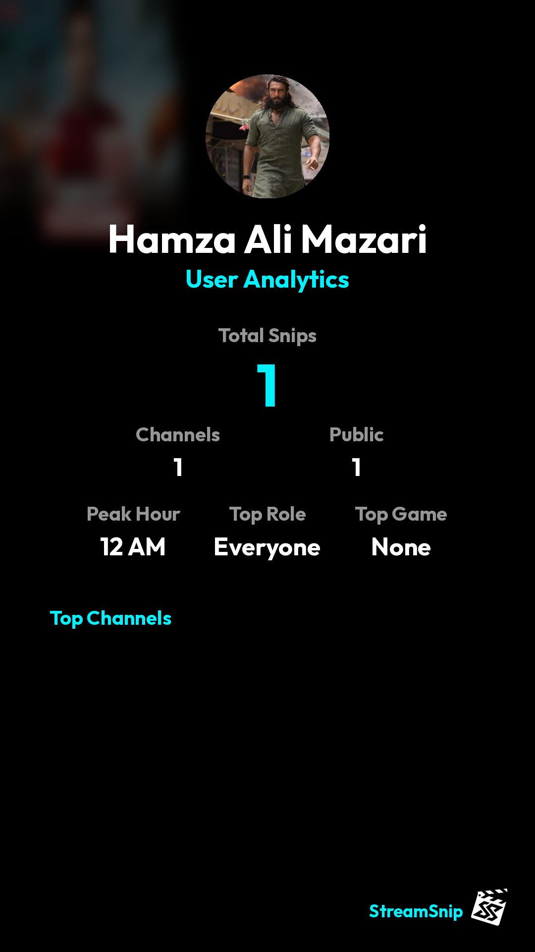 Stats Share Card