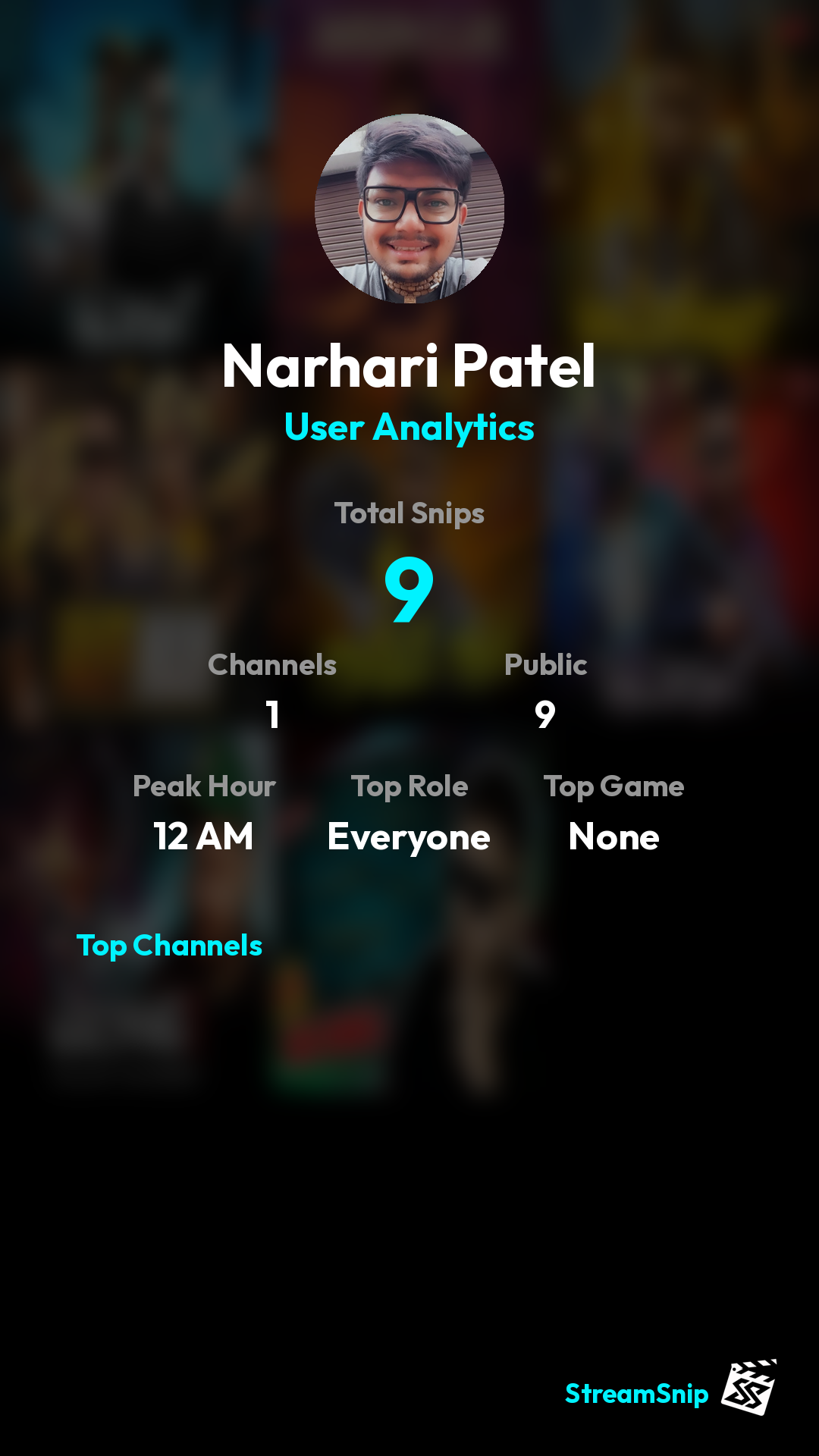 Stats Share Card