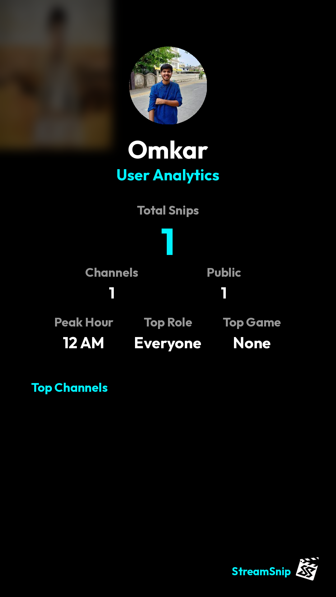 Stats Share Card