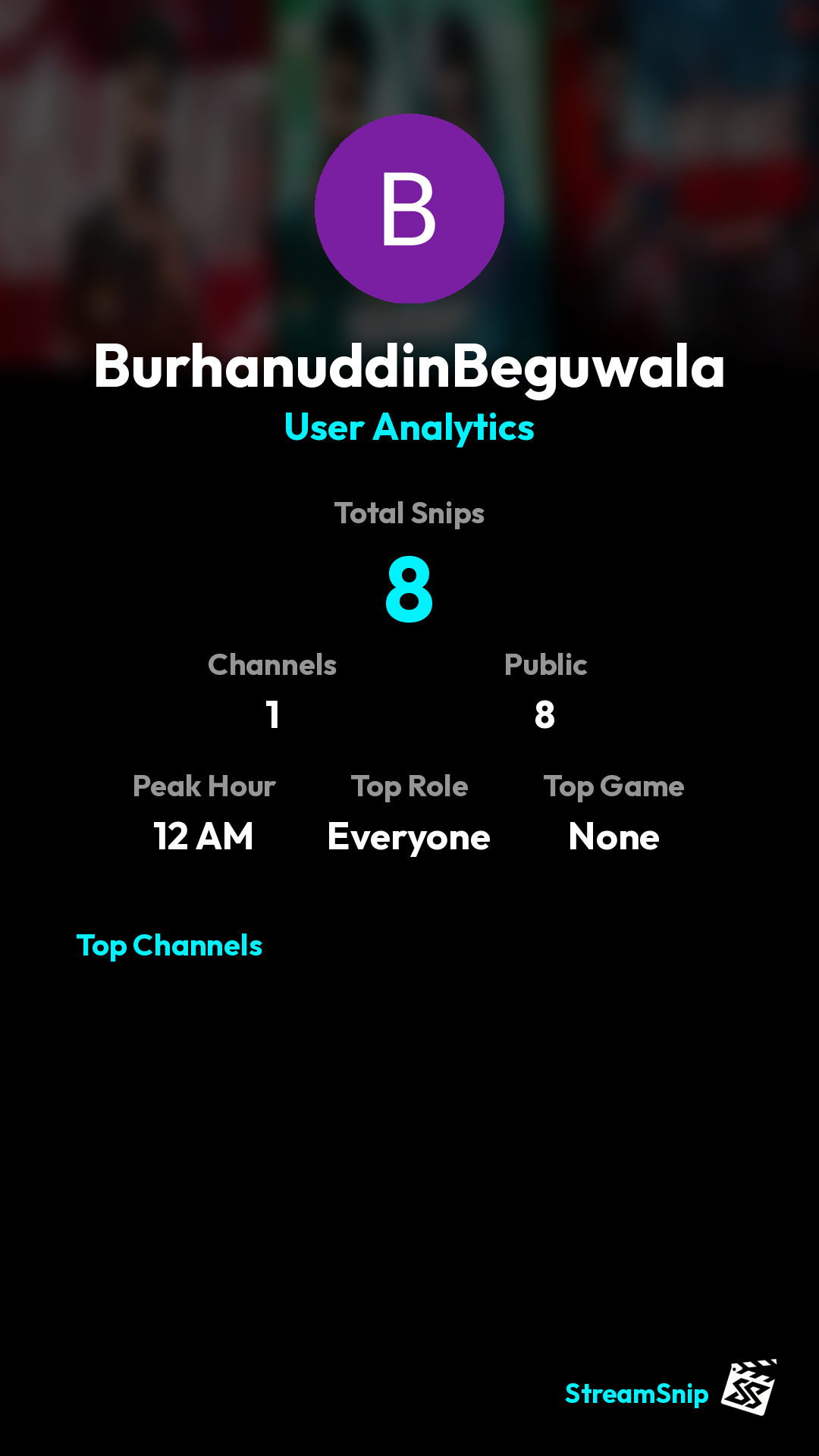 Stats Share Card