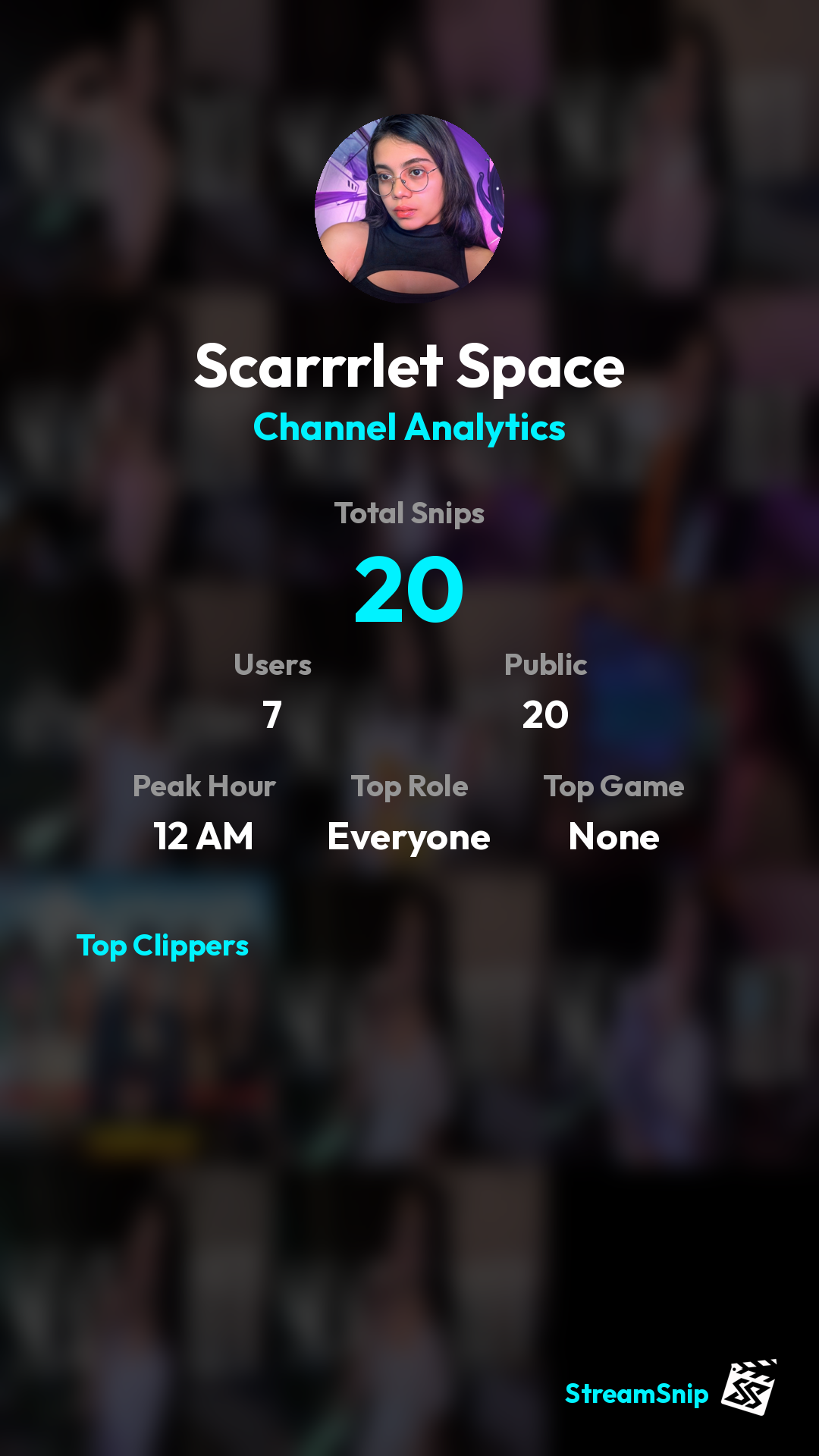 Stats Share Card