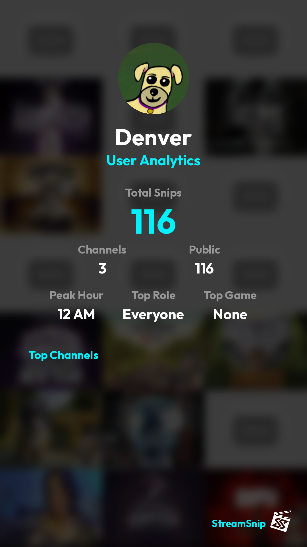 Stats Share Card