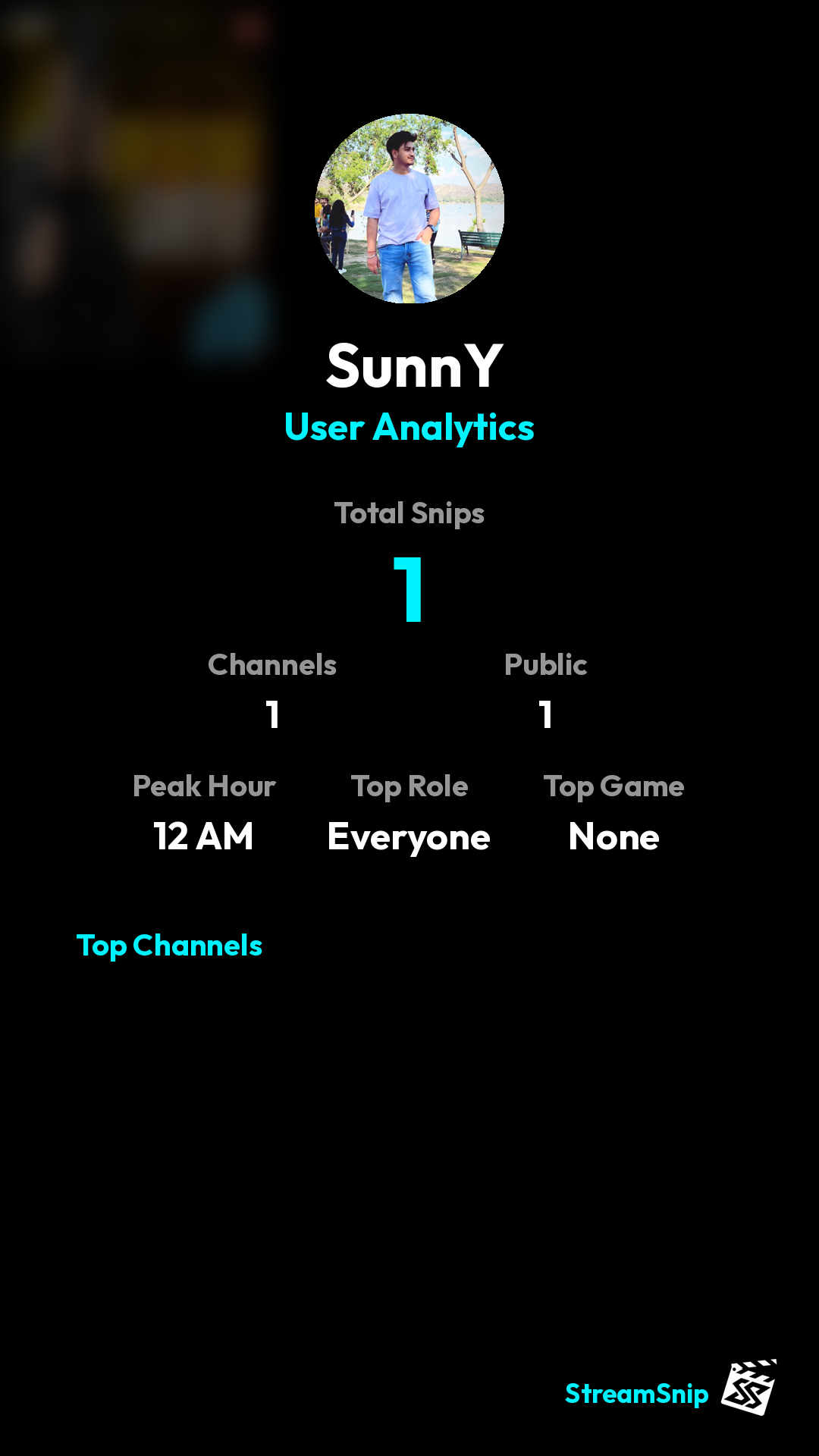 Stats Share Card