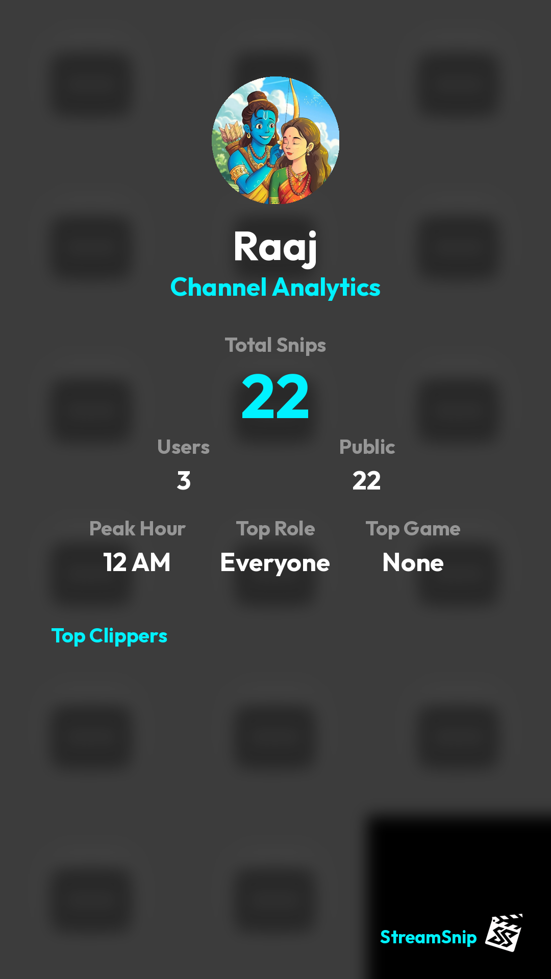 Stats Share Card