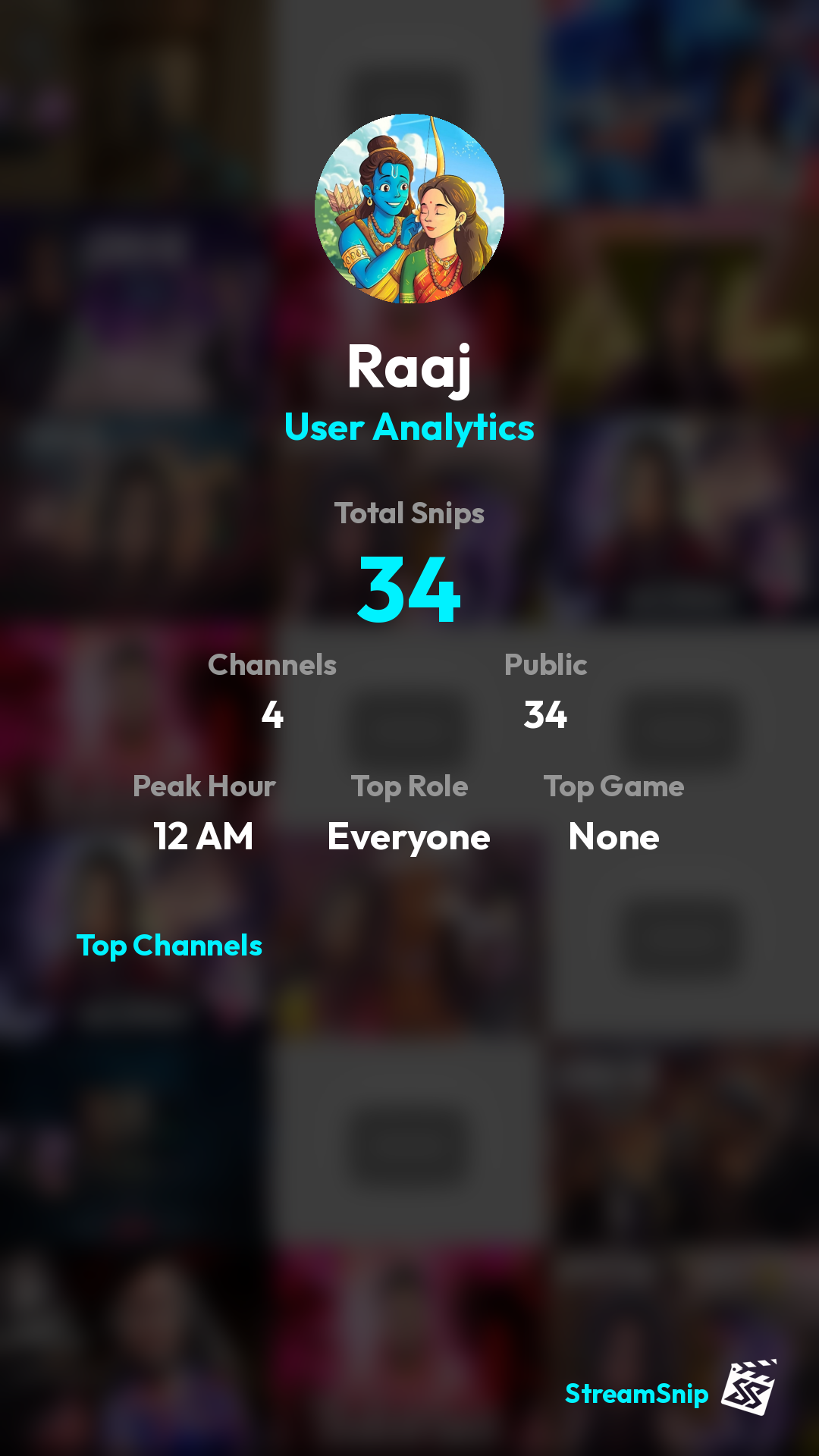 Stats Share Card