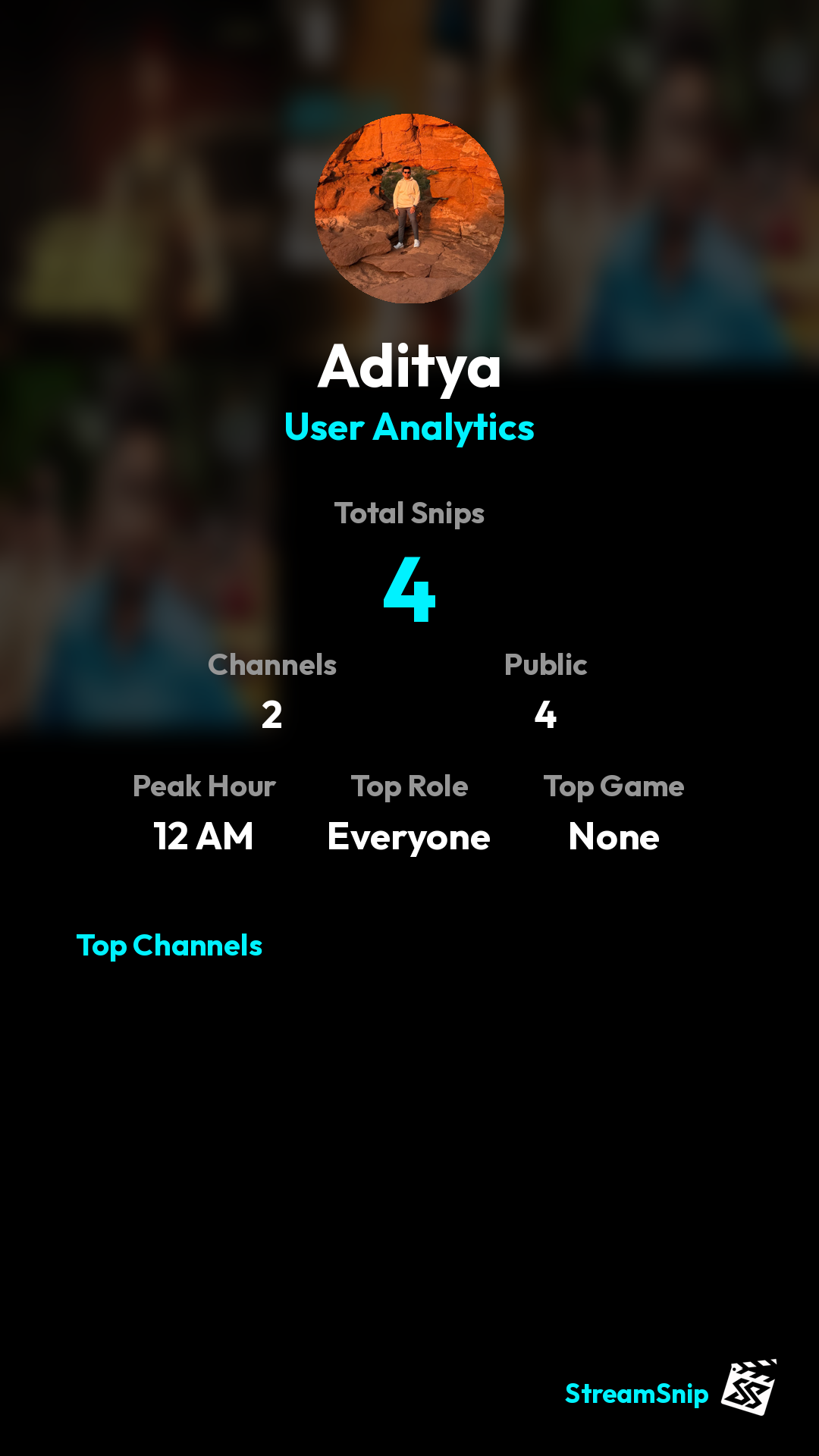Stats Share Card