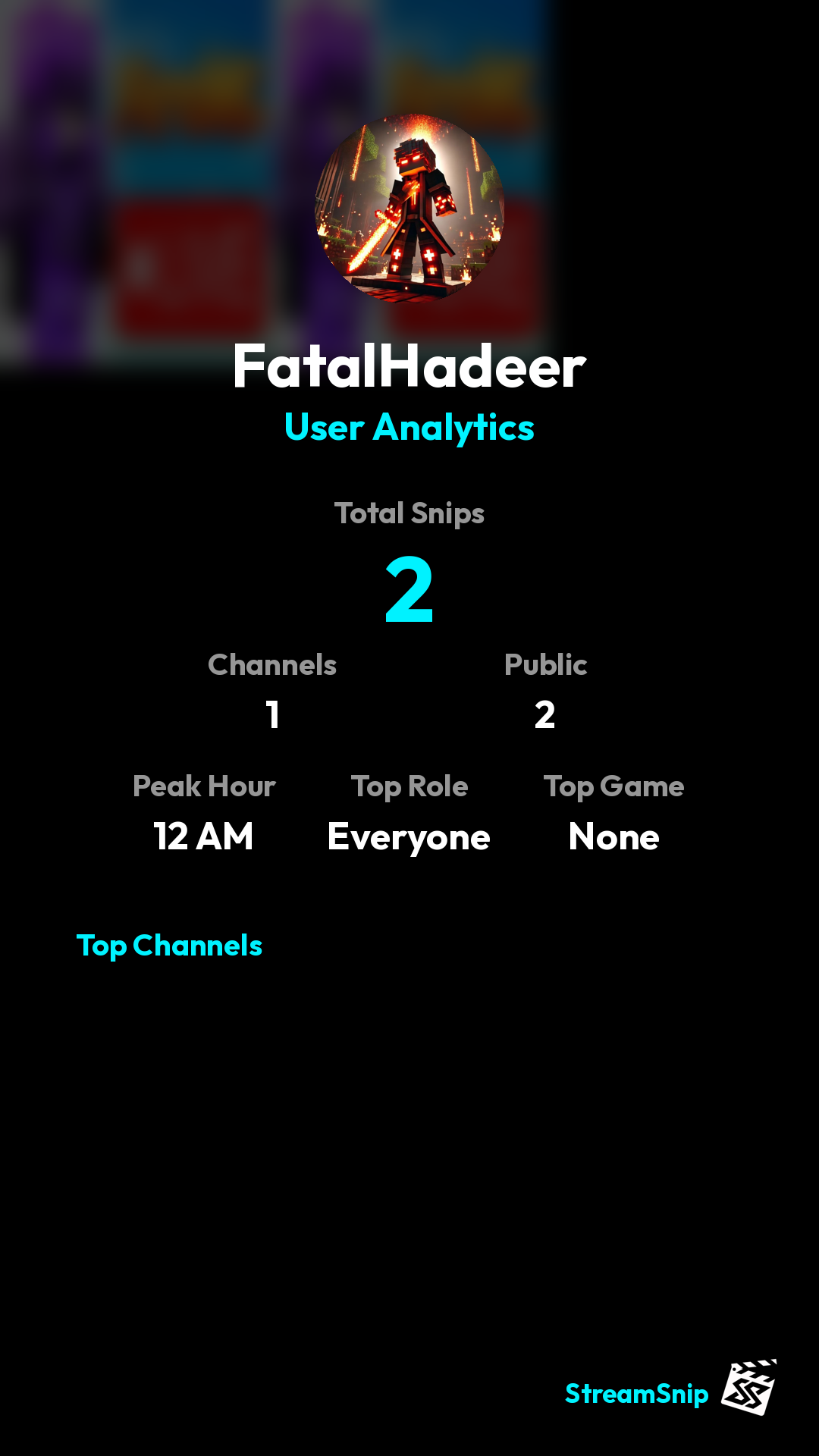 Stats Share Card