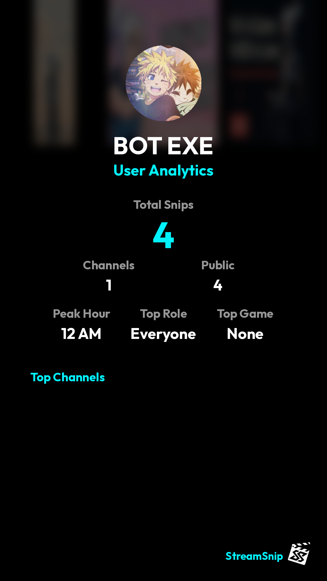 Stats Share Card