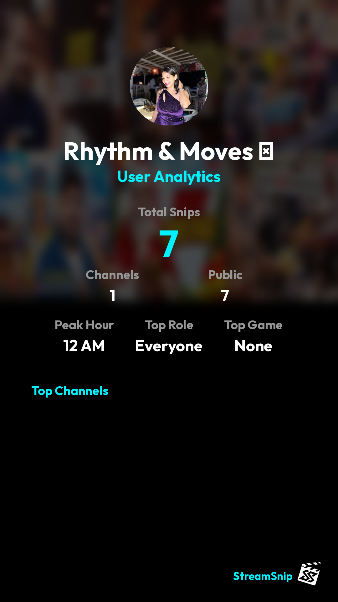 Stats Share Card
