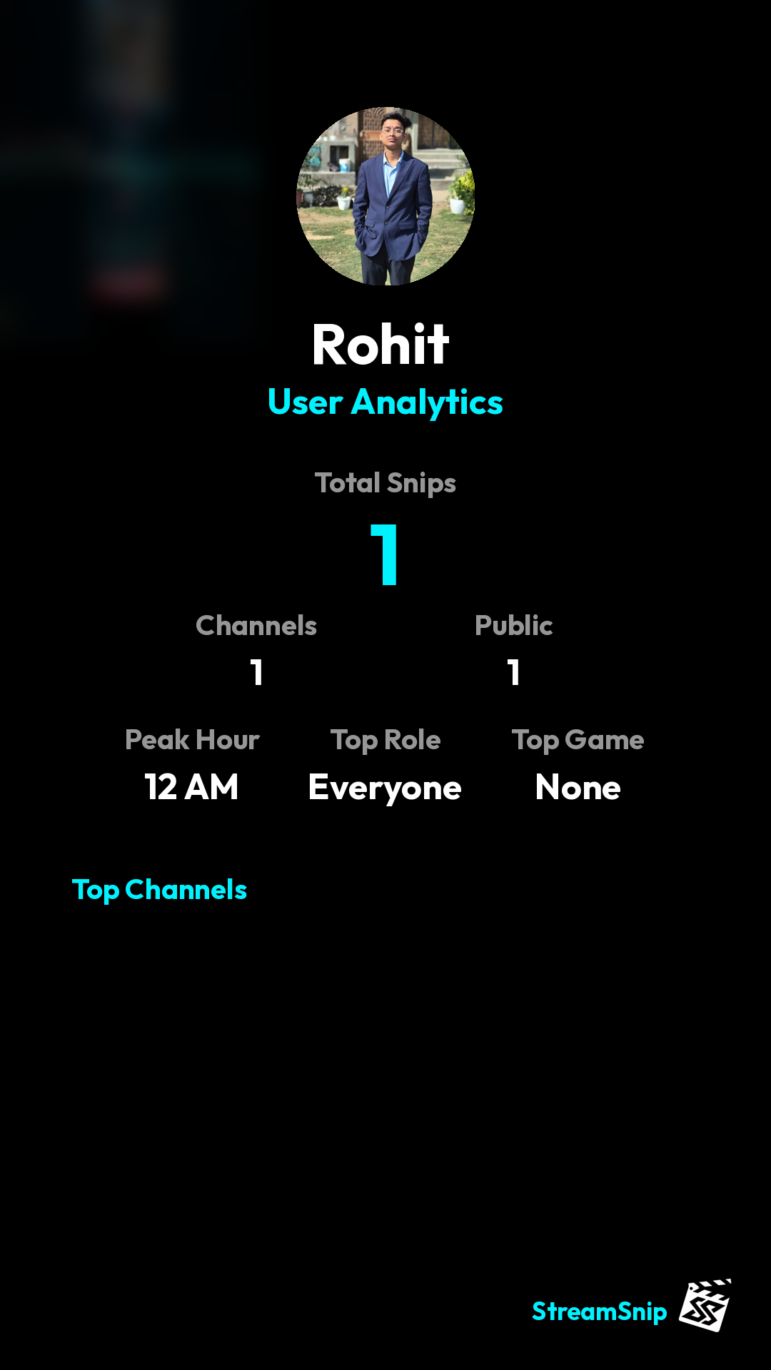 Stats Share Card