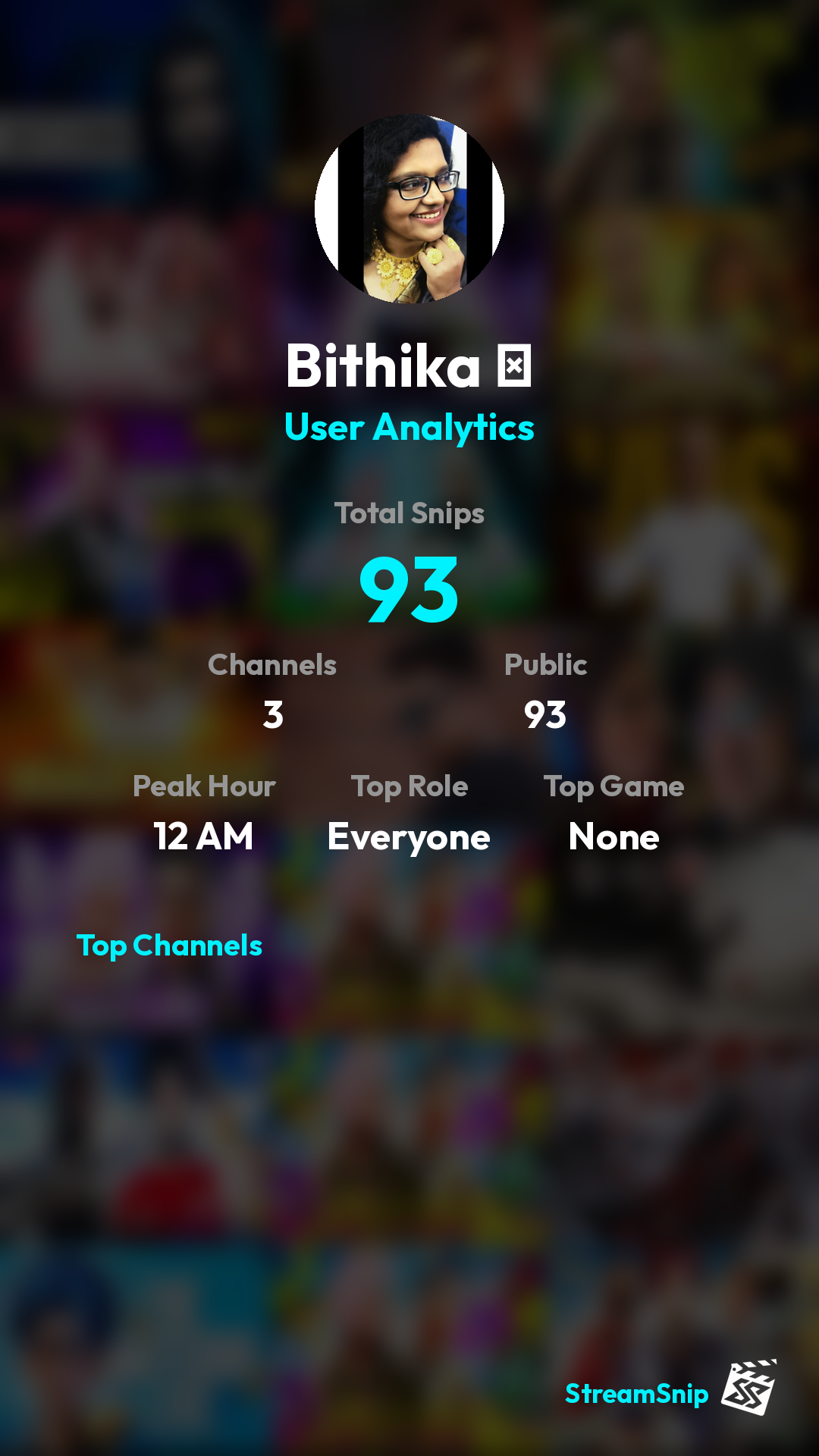 Stats Share Card