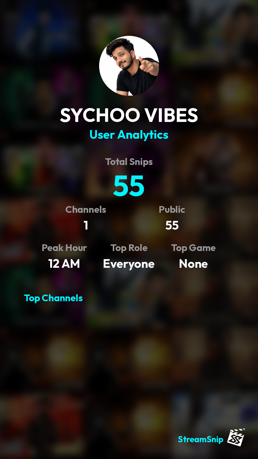 Stats Share Card