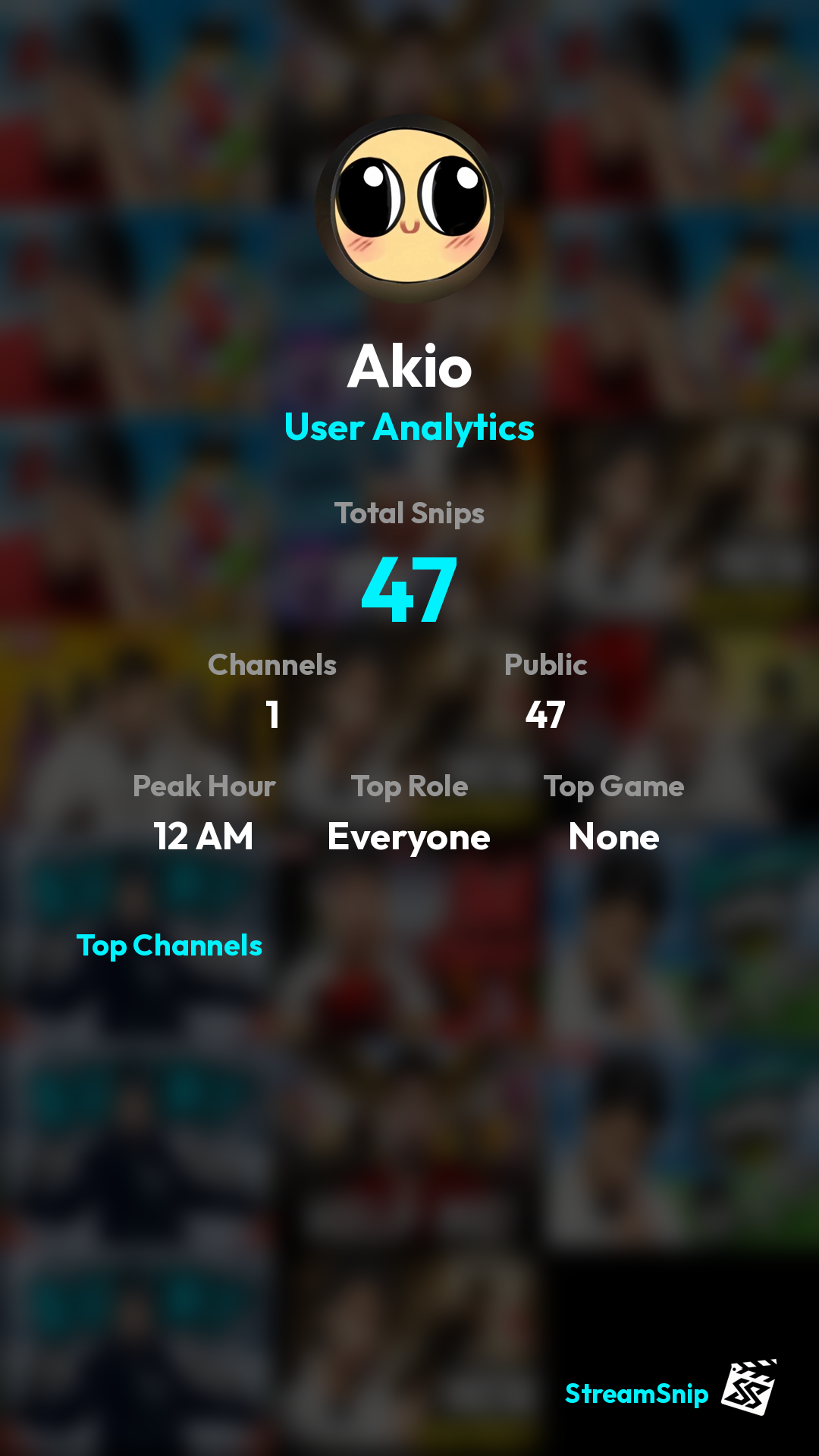 Stats Share Card