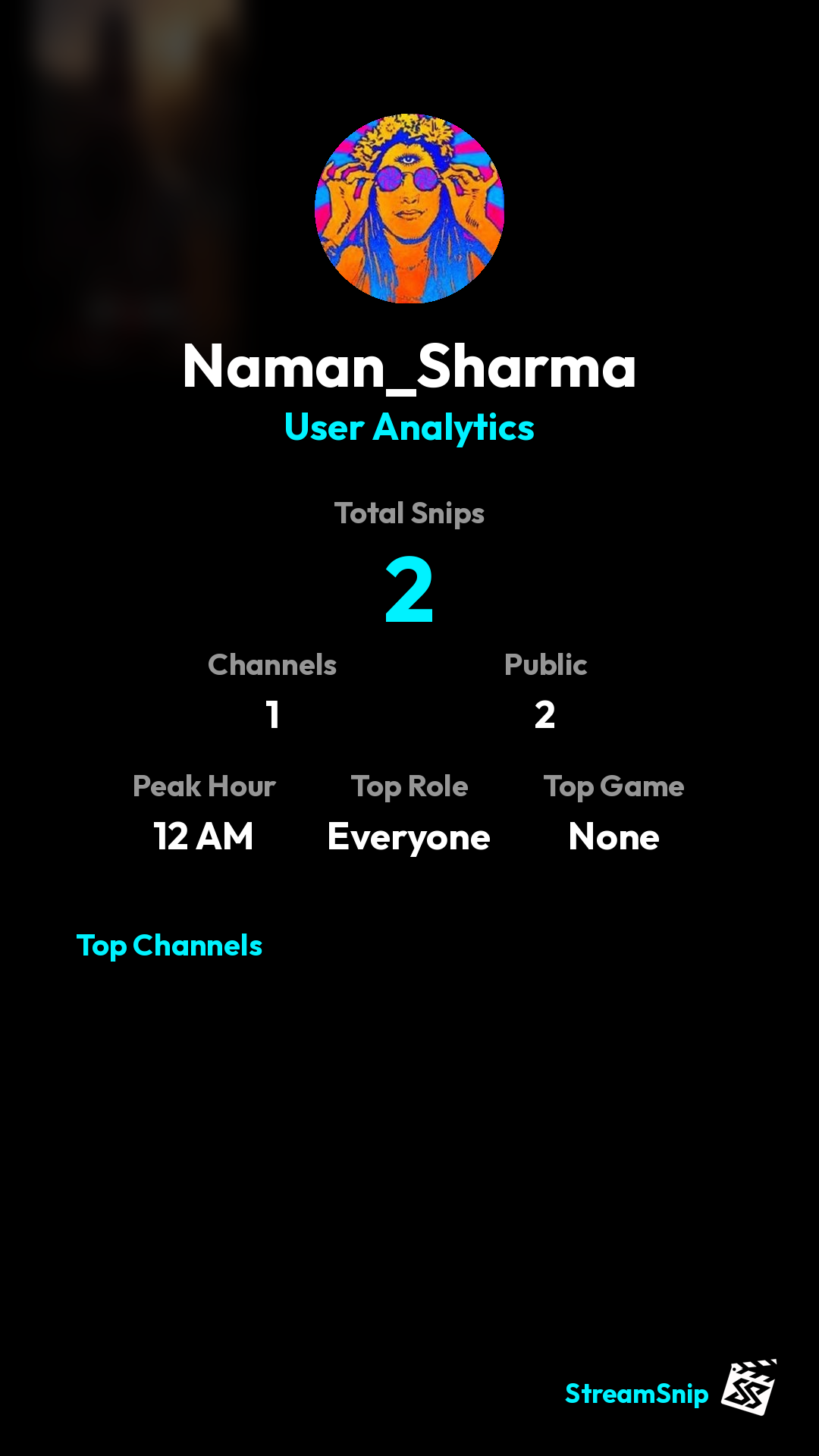 Stats Share Card