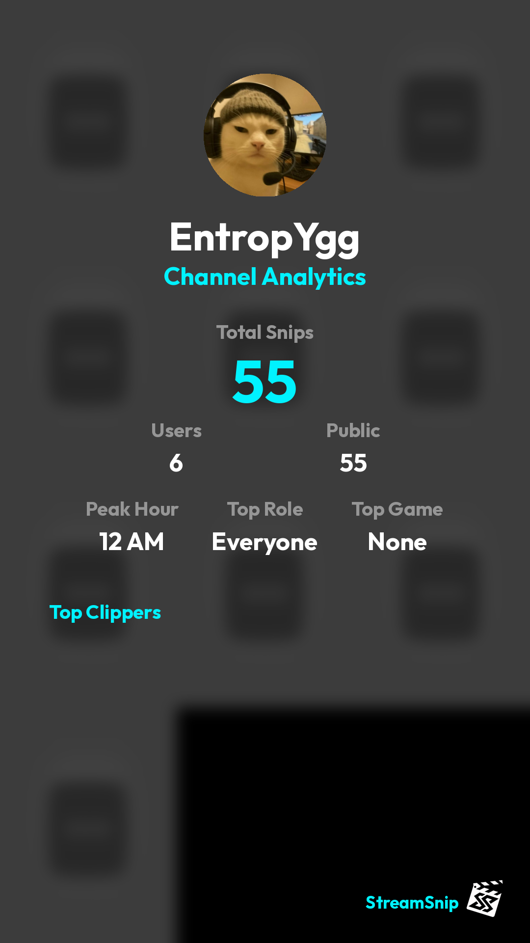 Stats Share Card