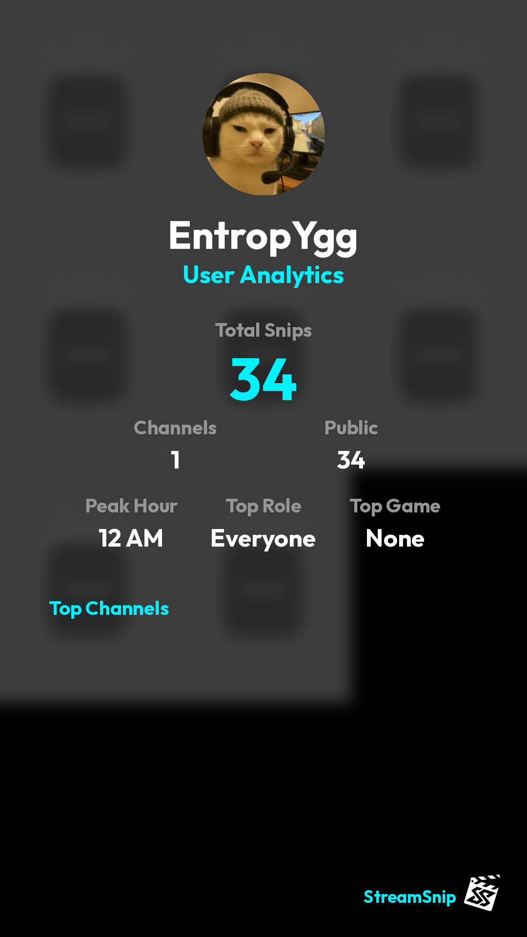 Stats Share Card