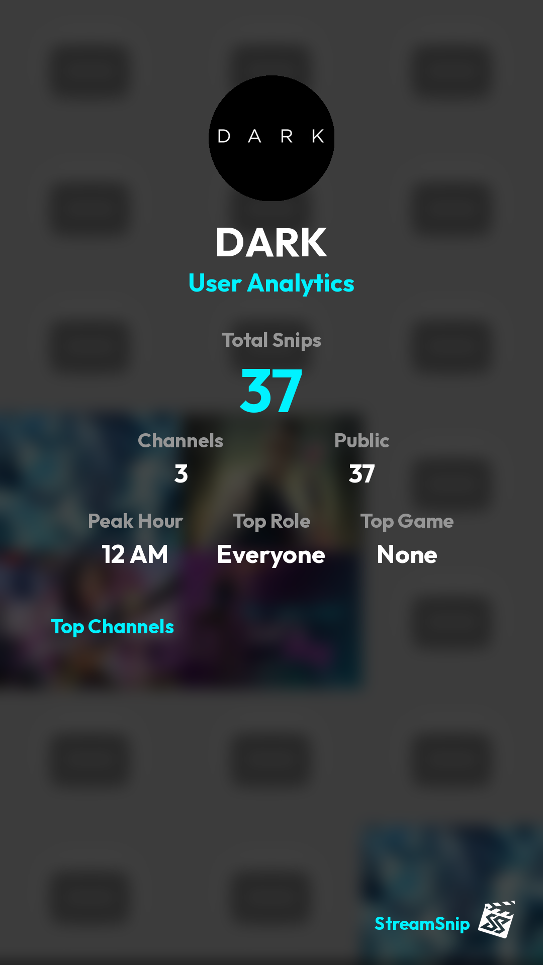 Stats Share Card