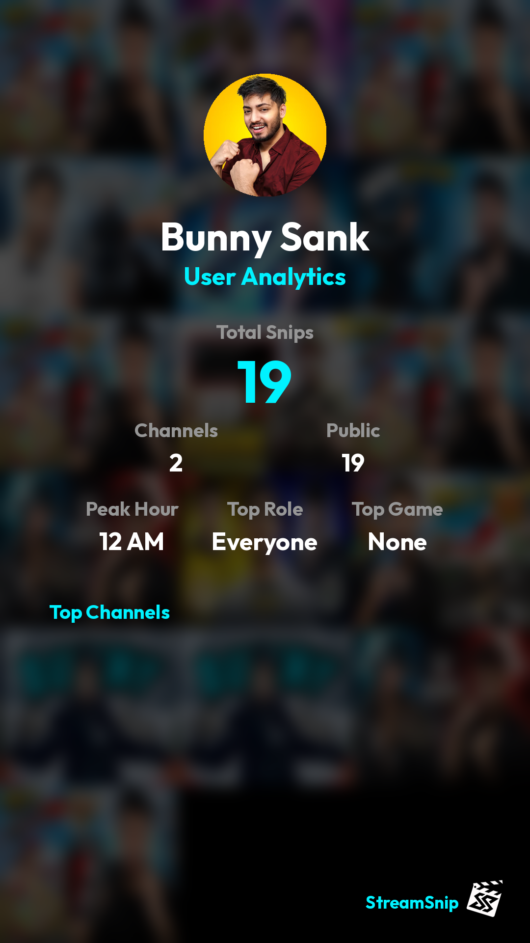 Stats Share Card