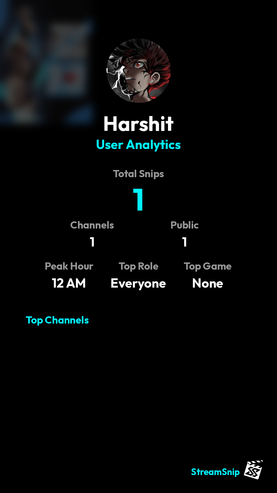Stats Share Card