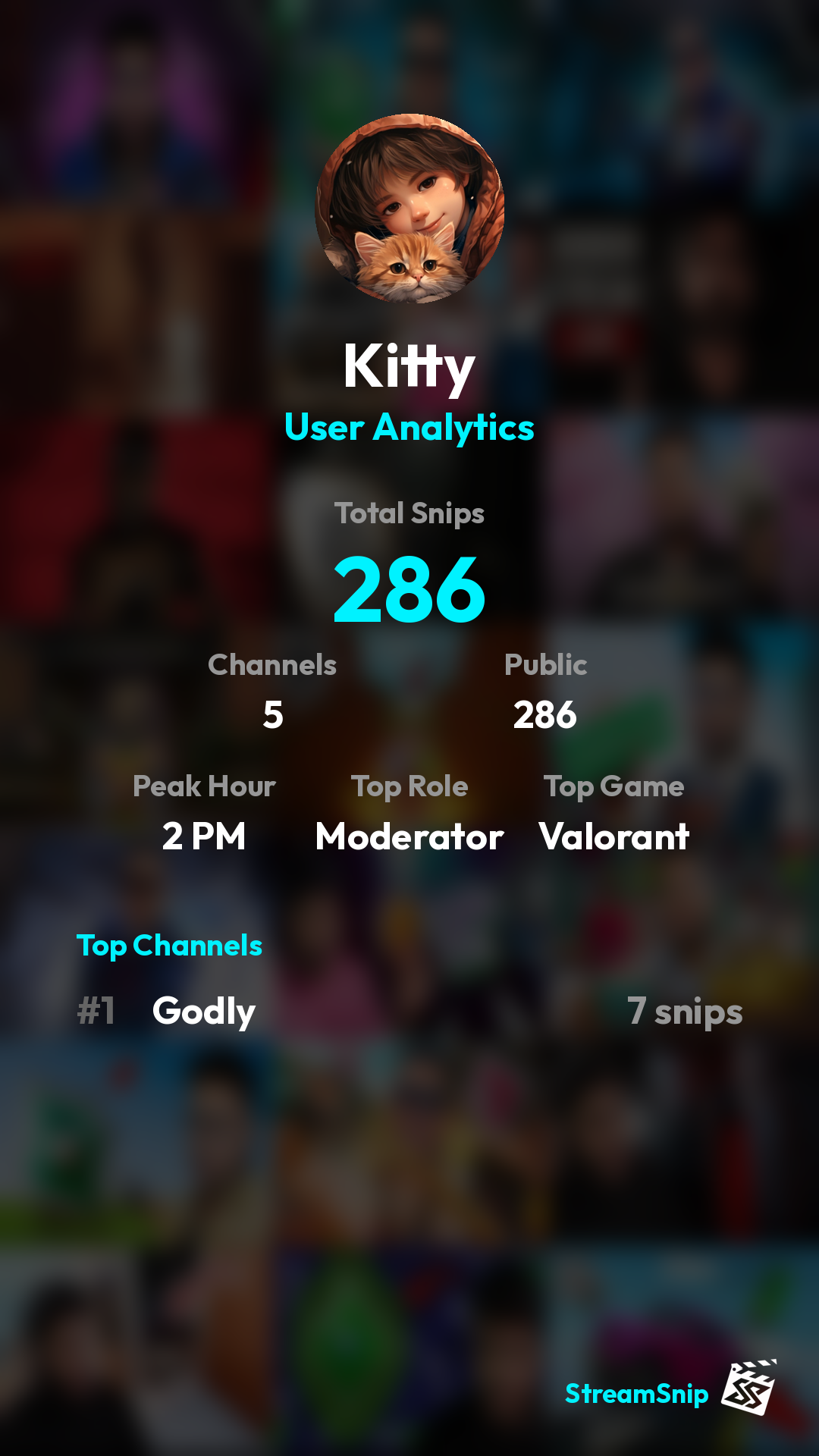 Stats Share Card