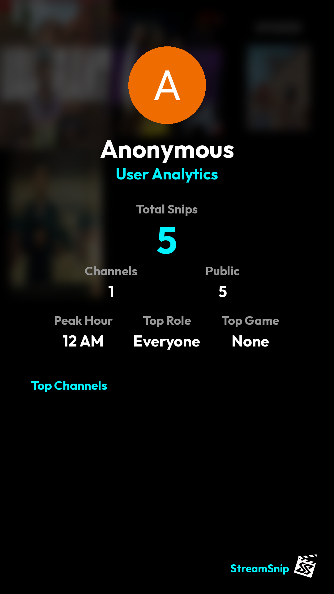 Stats Share Card