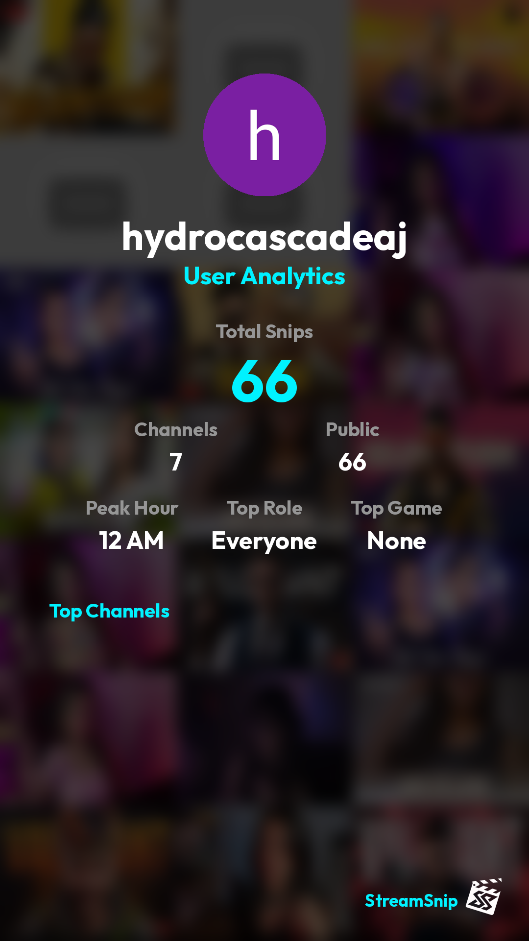 Stats Share Card