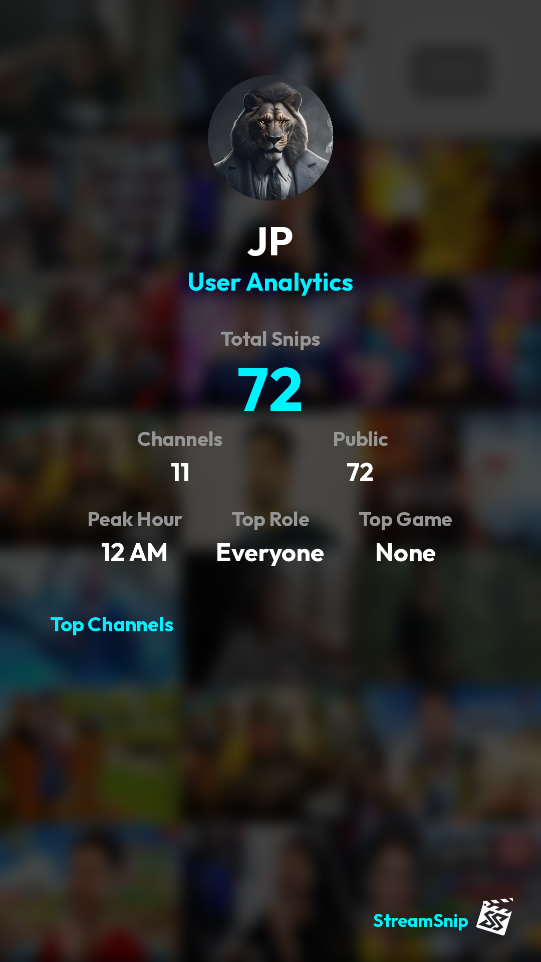 Stats Share Card