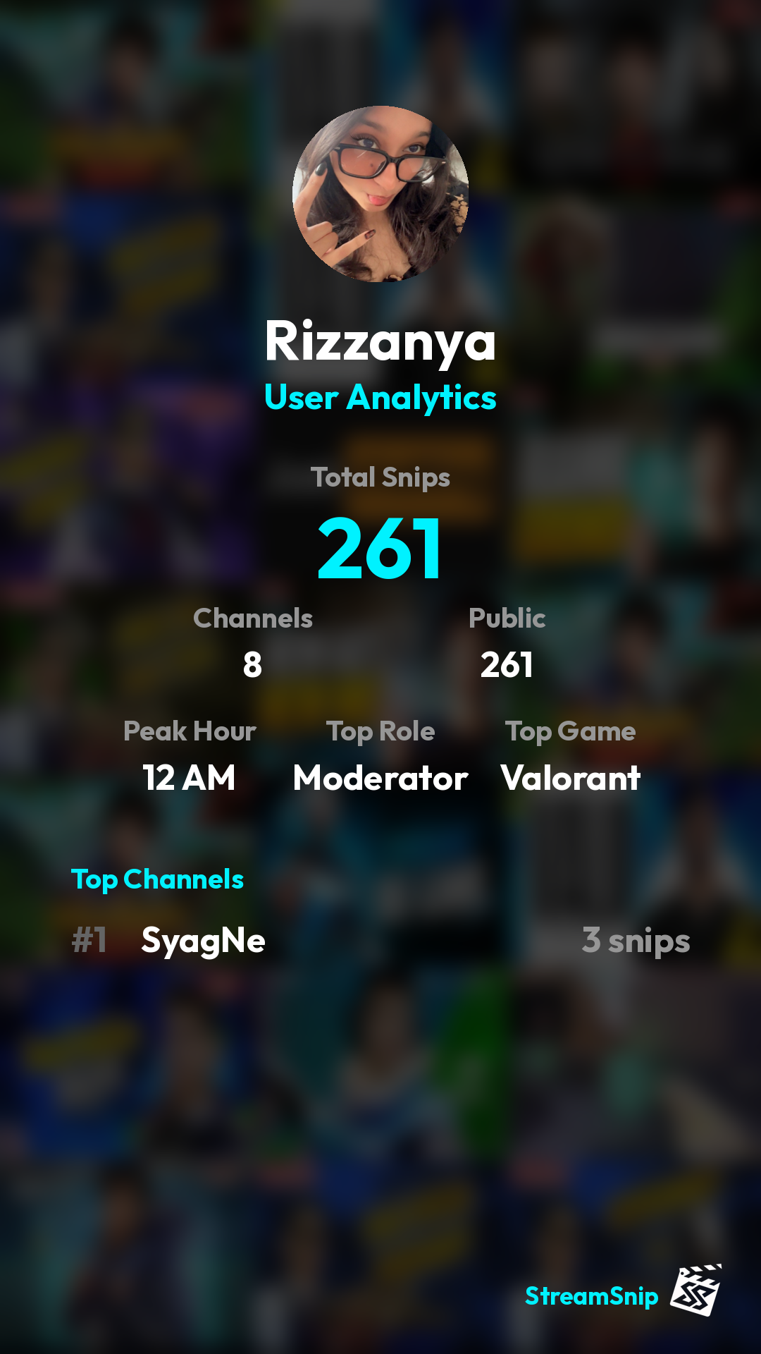 Stats Share Card