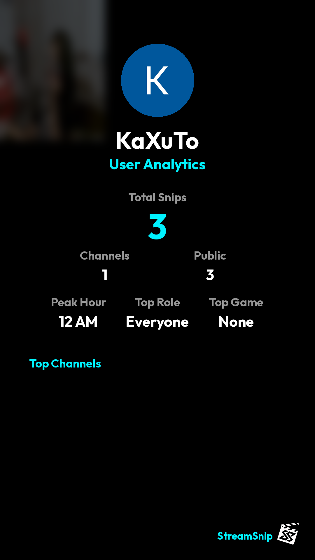 Stats Share Card