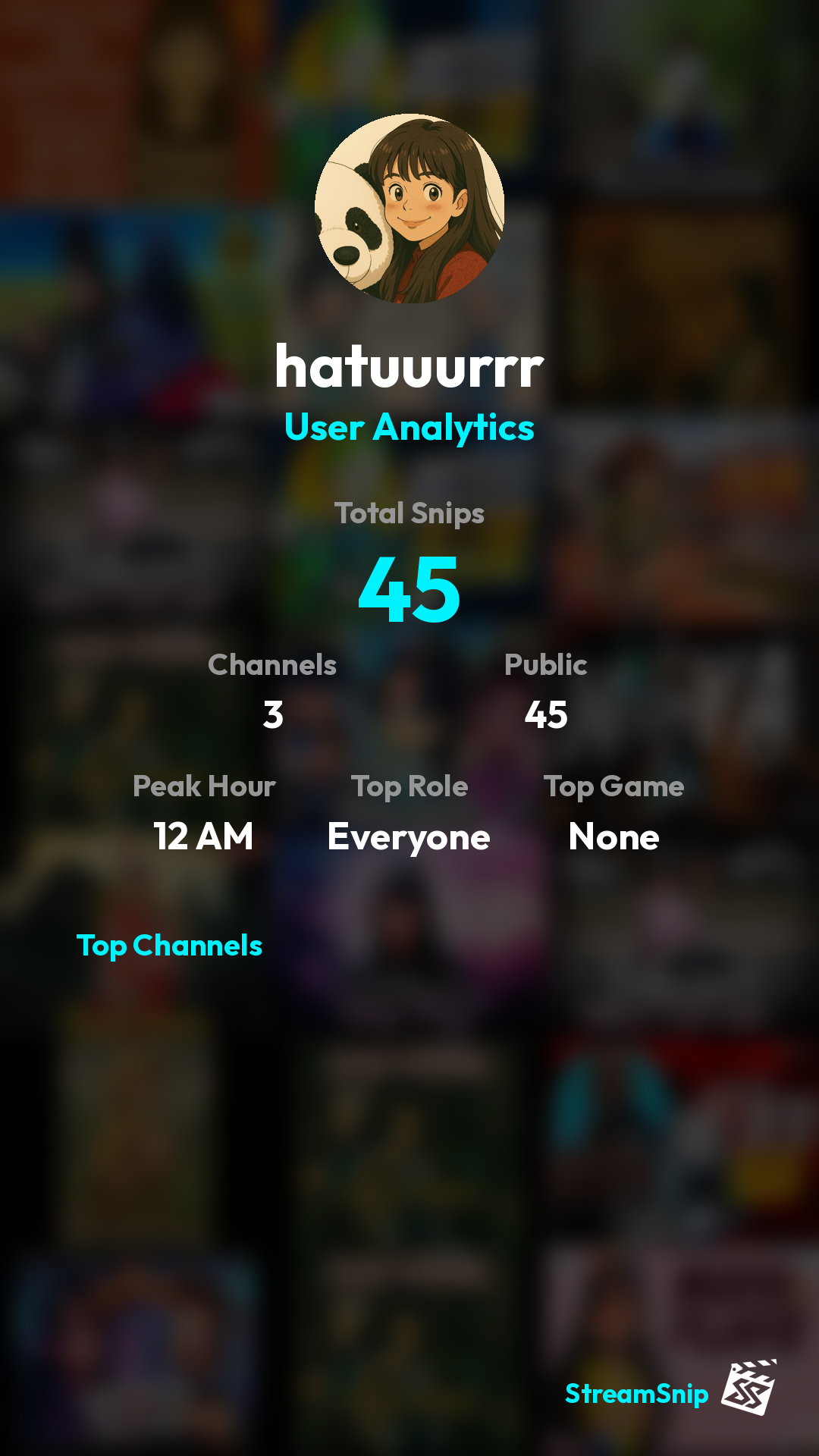 Stats Share Card